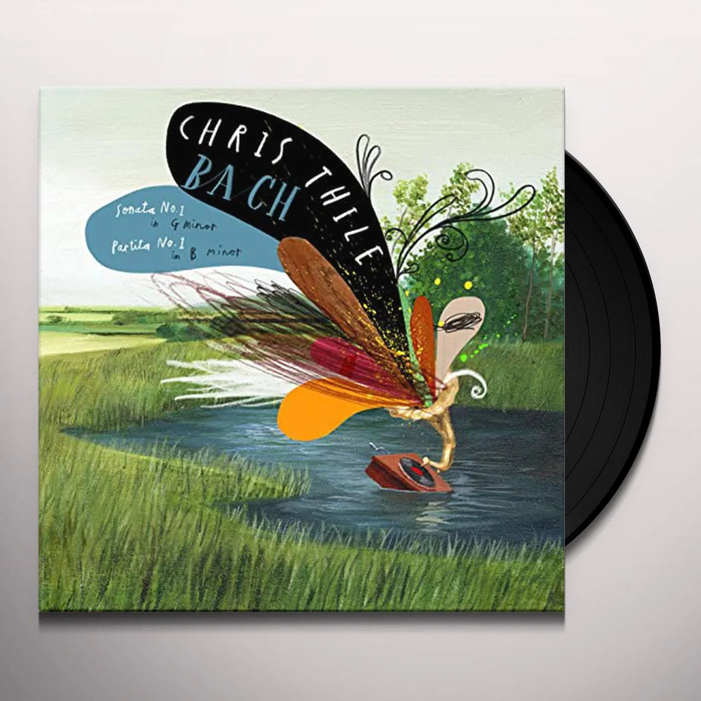 Chris Thile J.S. BACH: SONATA NO.1 IN G / PARTITA NO.1 IN B Vinyl Record