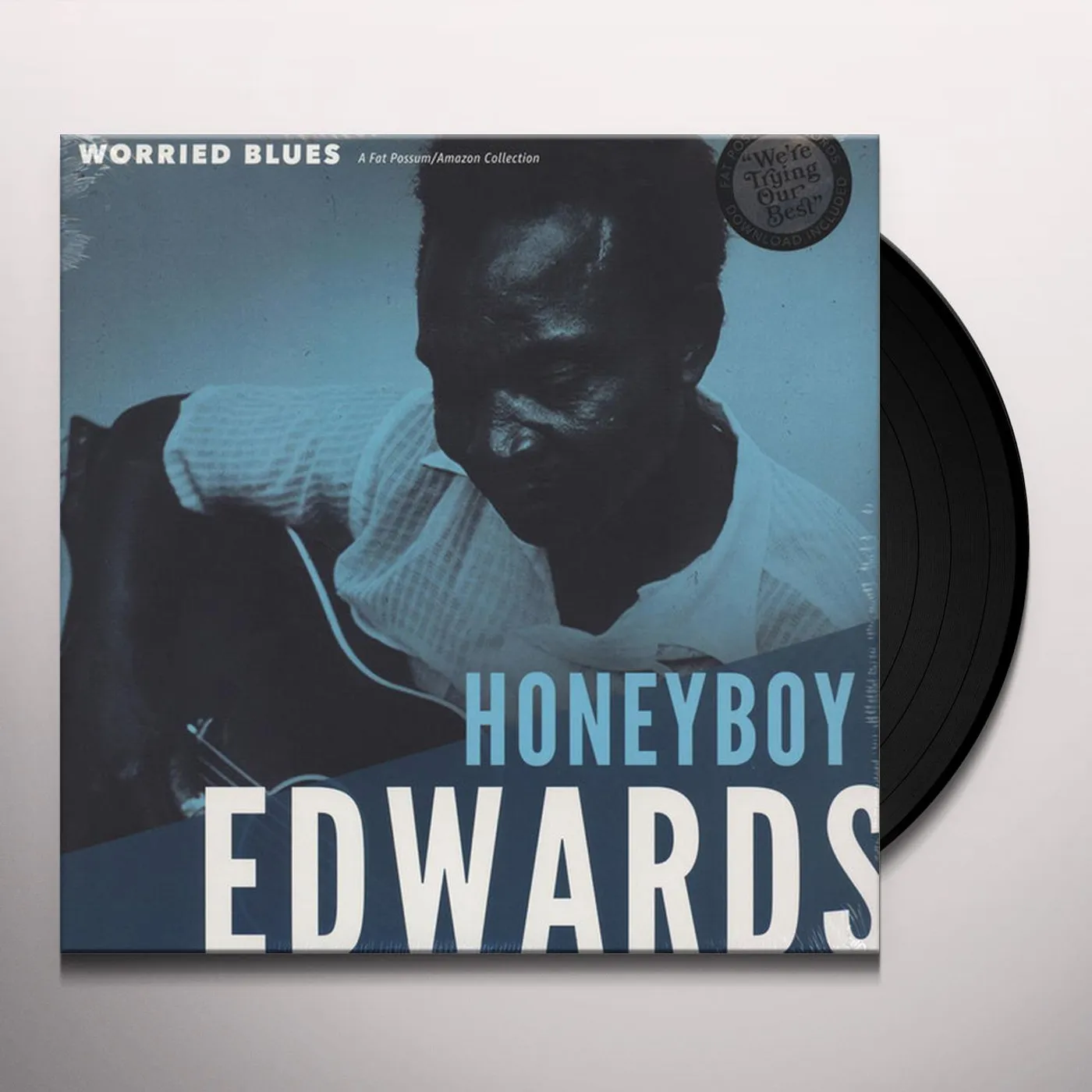 David "Honeyboy" Edwards WORRIED BLUES Vinyl Record