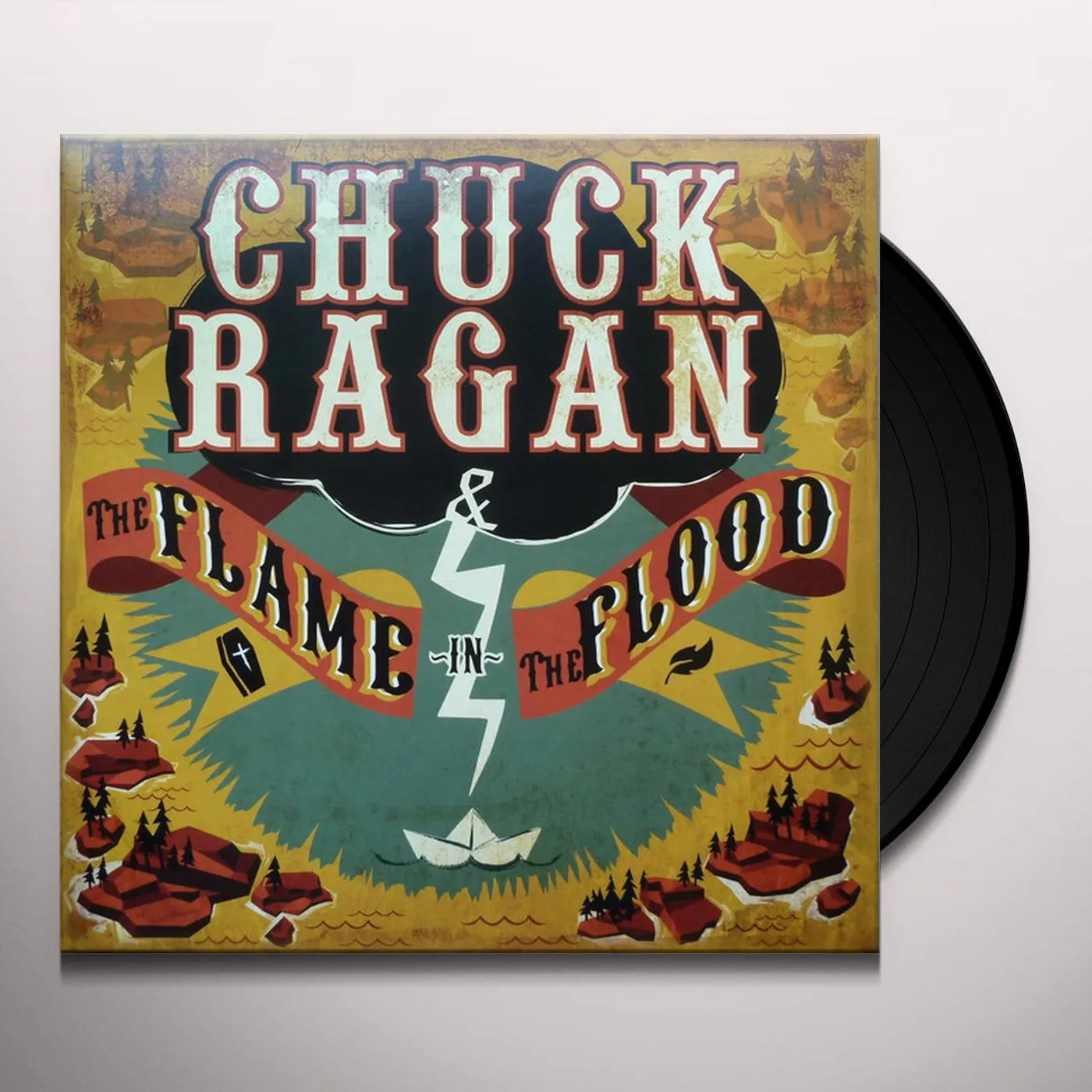 Chuck Ragan FLAME IN THE FLOOD Vinyl Record