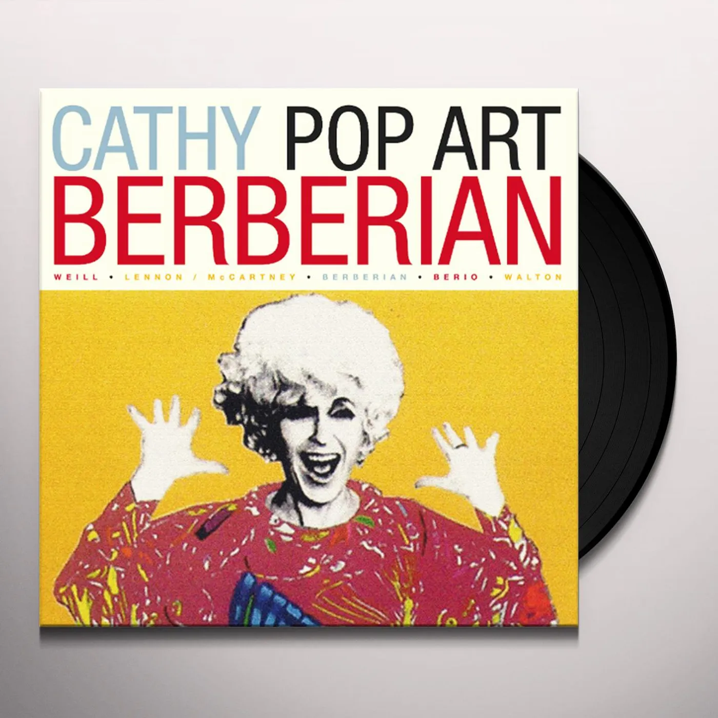 Cathy Berberian POP ART Vinyl Record