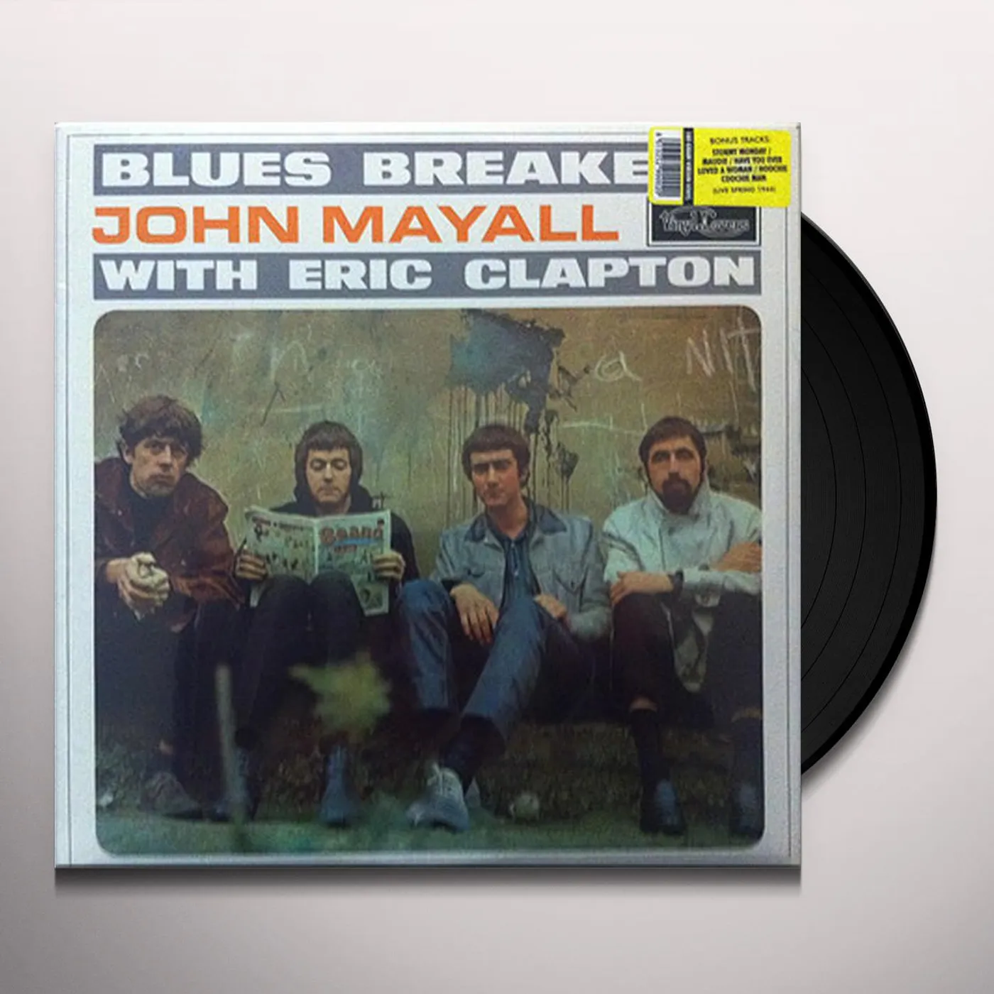 John Mayall WITH ERIC CLAPTON Vinyl Record