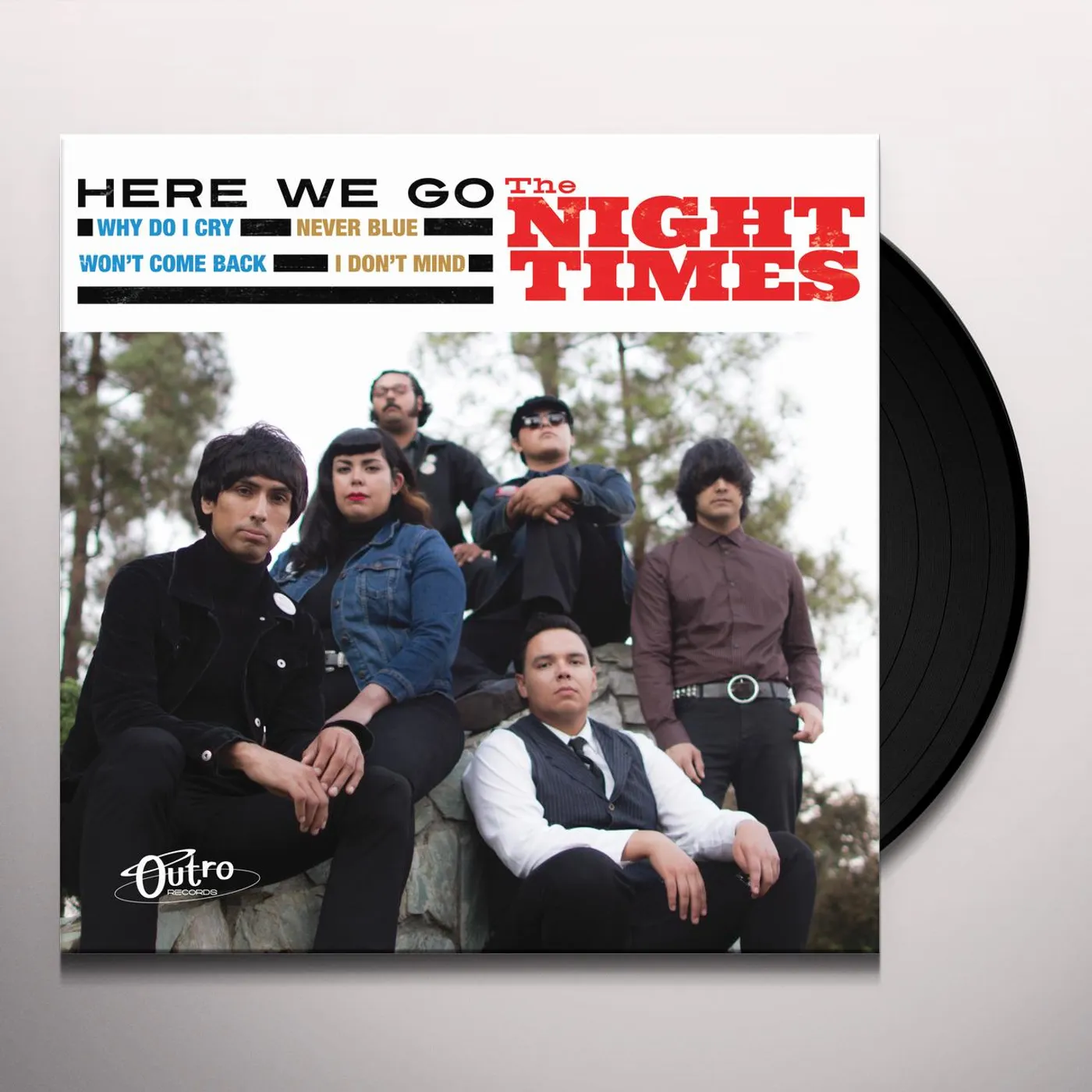 The Night Times Here We Go Vinyl Record