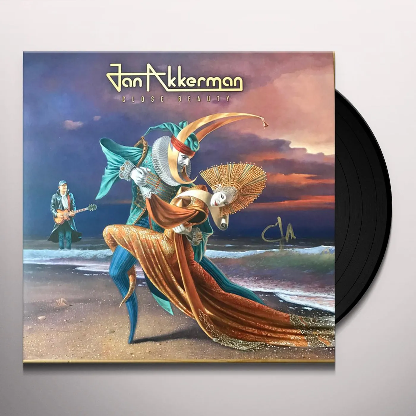 Jan Akkerman CLOSE BEAUTY (GOLD TRANSPARENT VINYL) Vinyl Record