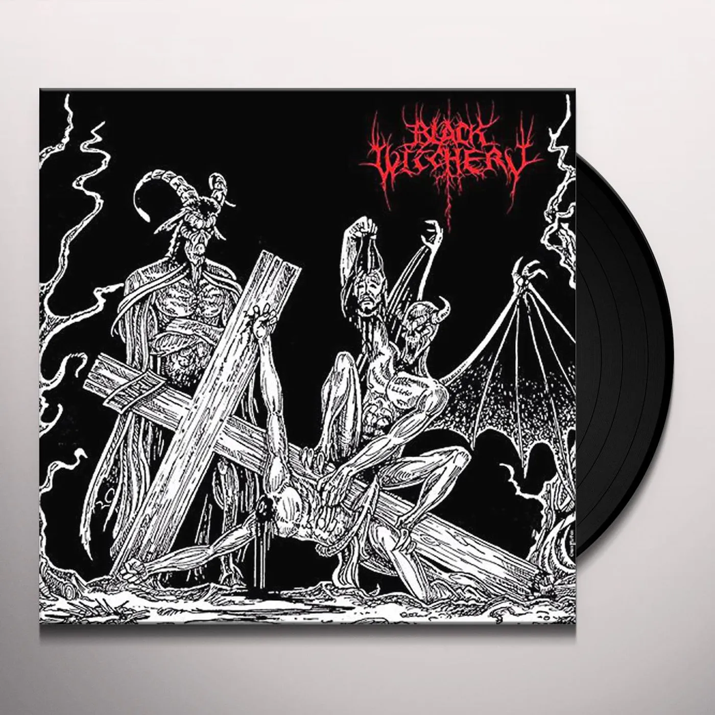 Black Witchery Desecration Of The Holy Kingdom Vinyl Record
