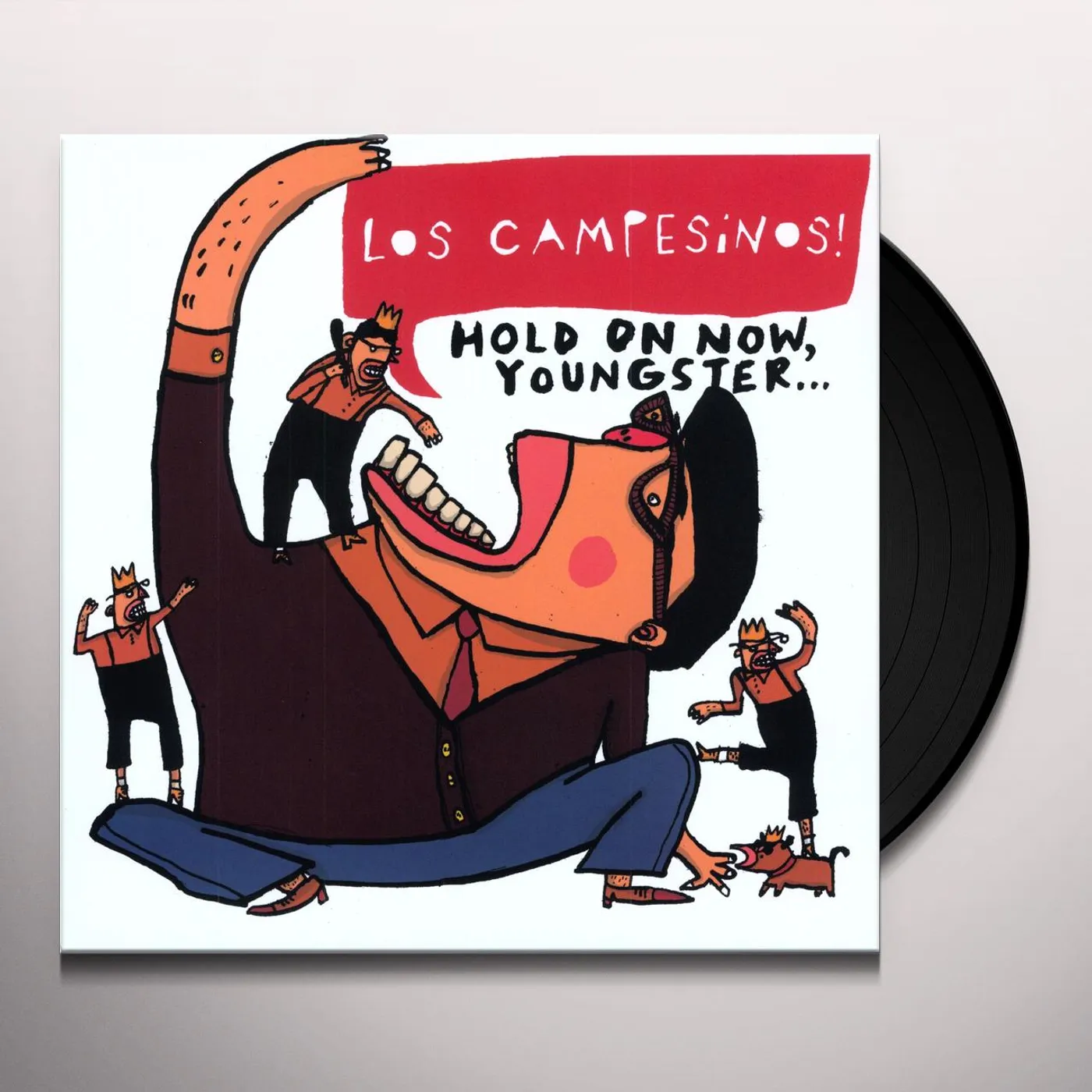 Los Campesinos! HOLD ON NOW YOUNGSTER Vinyl Record