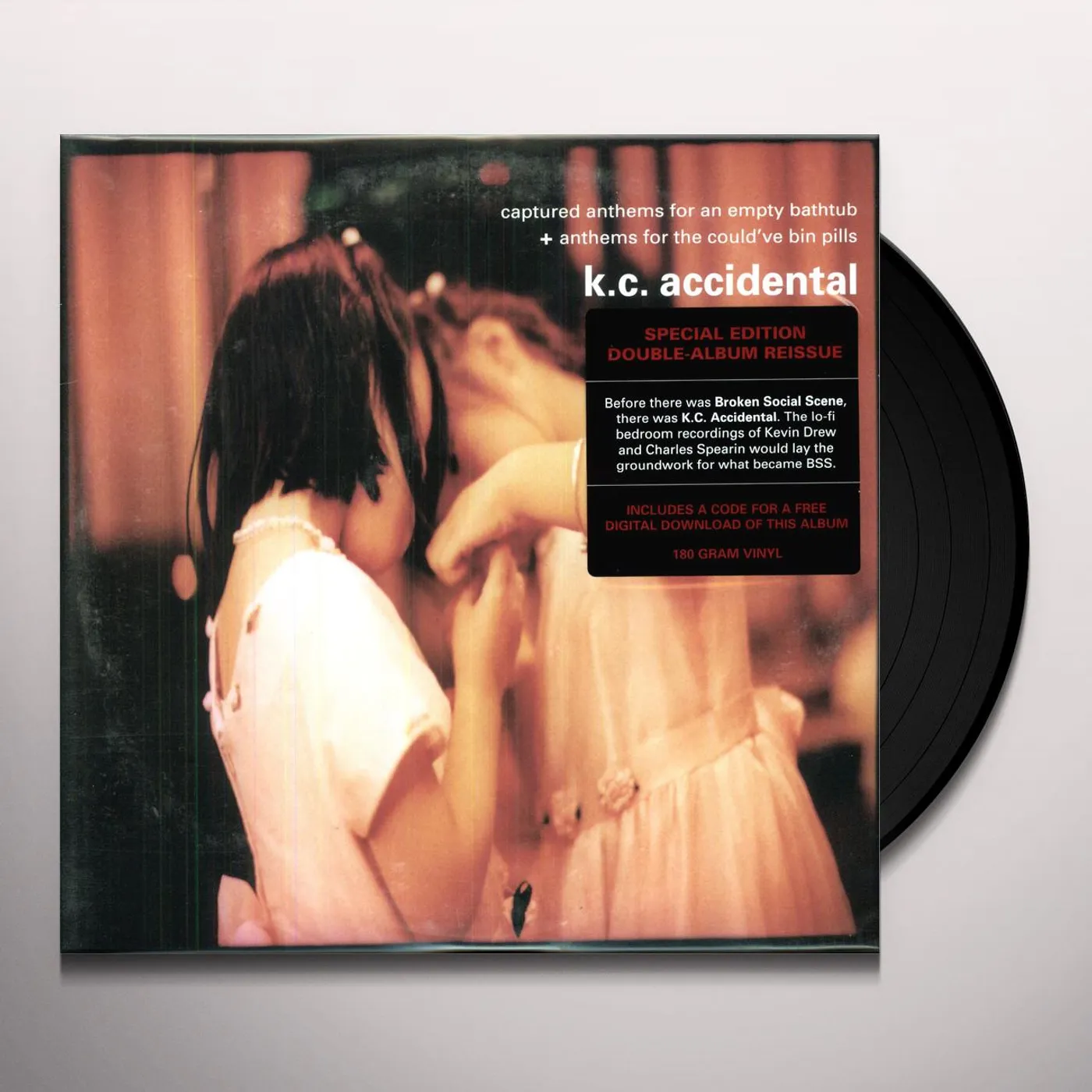 Kc Accidental CAPTURED ANTHEMS FOR AN EMPTY BATHTUB & ANTHEMS Vinyl Record