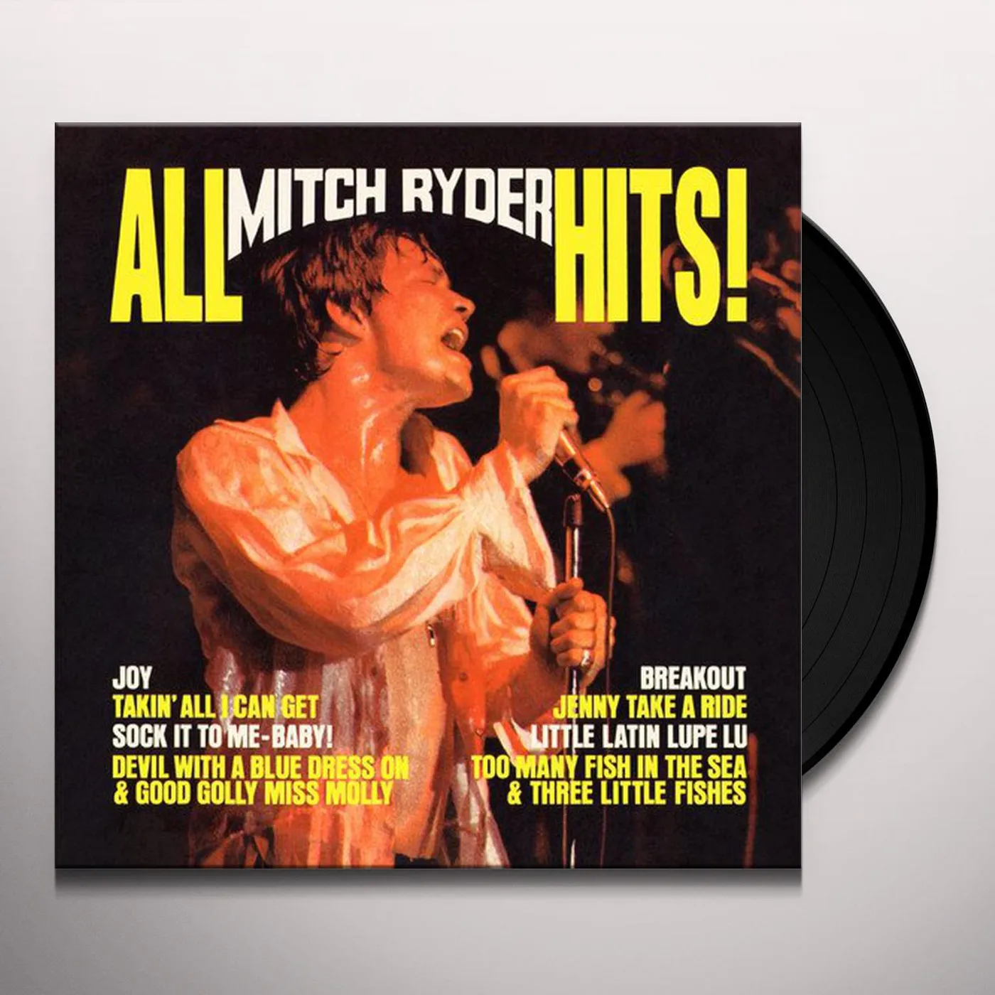 Mitch Ryder and The Detroit Wheels ALL MITCH RYDER HITS - ORIGINAL GREATEST HITS (180G/LIMITED EDITION) Vinyl Record