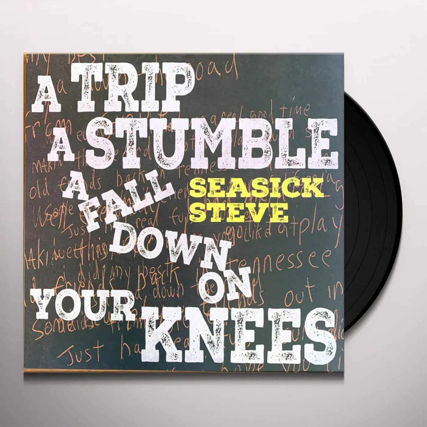 Seasick Steve TRIP, A STUMBLE, A FALL DOWN ON YOUR KNEES (COLOURED VINYL) Vinyl Record