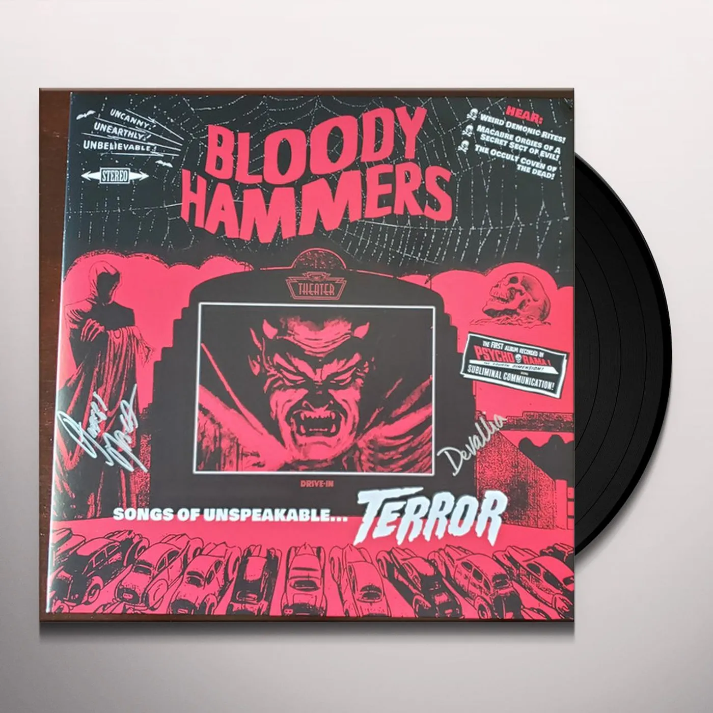 Bloody Hammers Songs Of Unspeakable Terror Vinyl Record