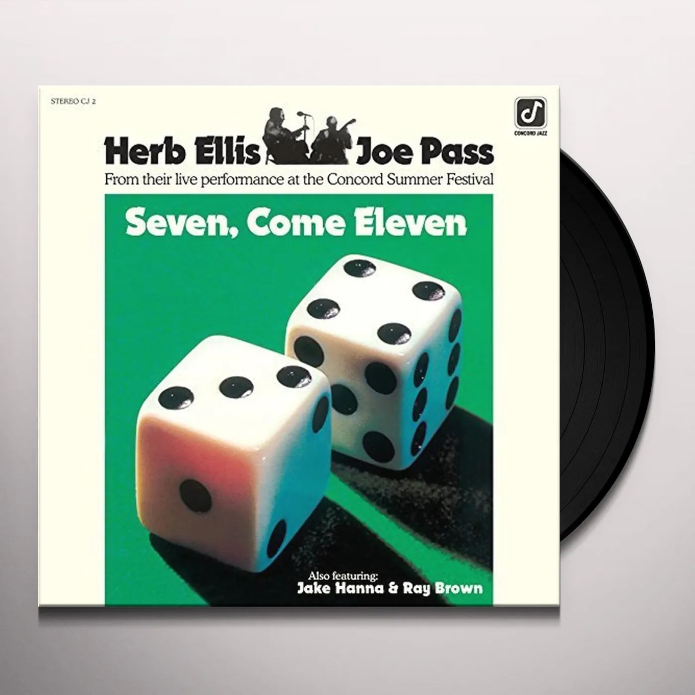 Herb Ellis SEVEN COME ELEVEN Vinyl Record