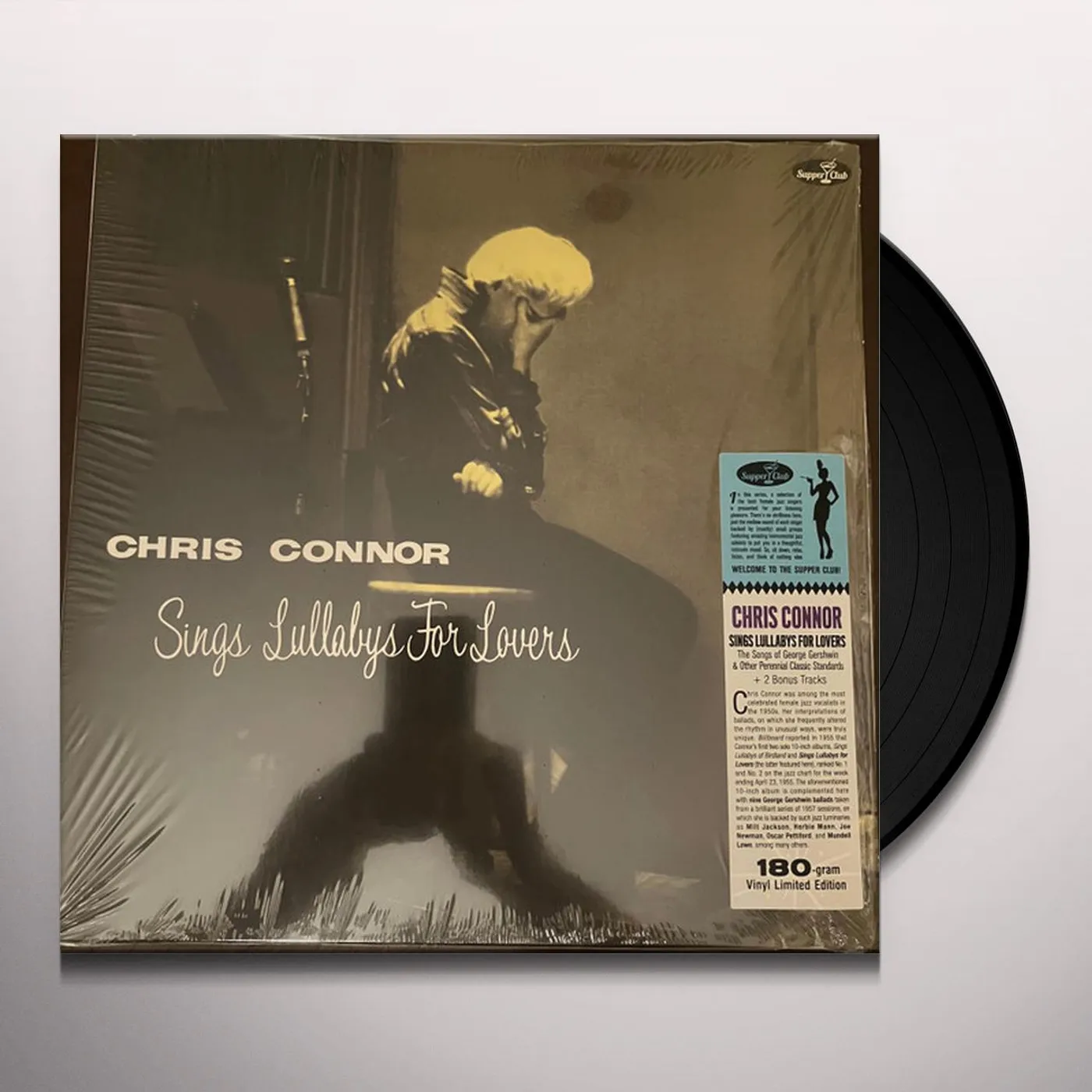 Chris Connor SINGS LULLABYS FOR LOVERS Vinyl Record