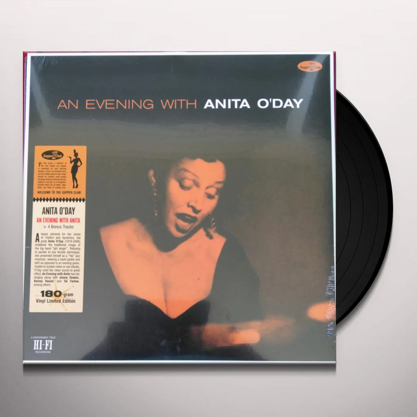Anita O'Day AN EVENING WITH ANITA Vinyl Record