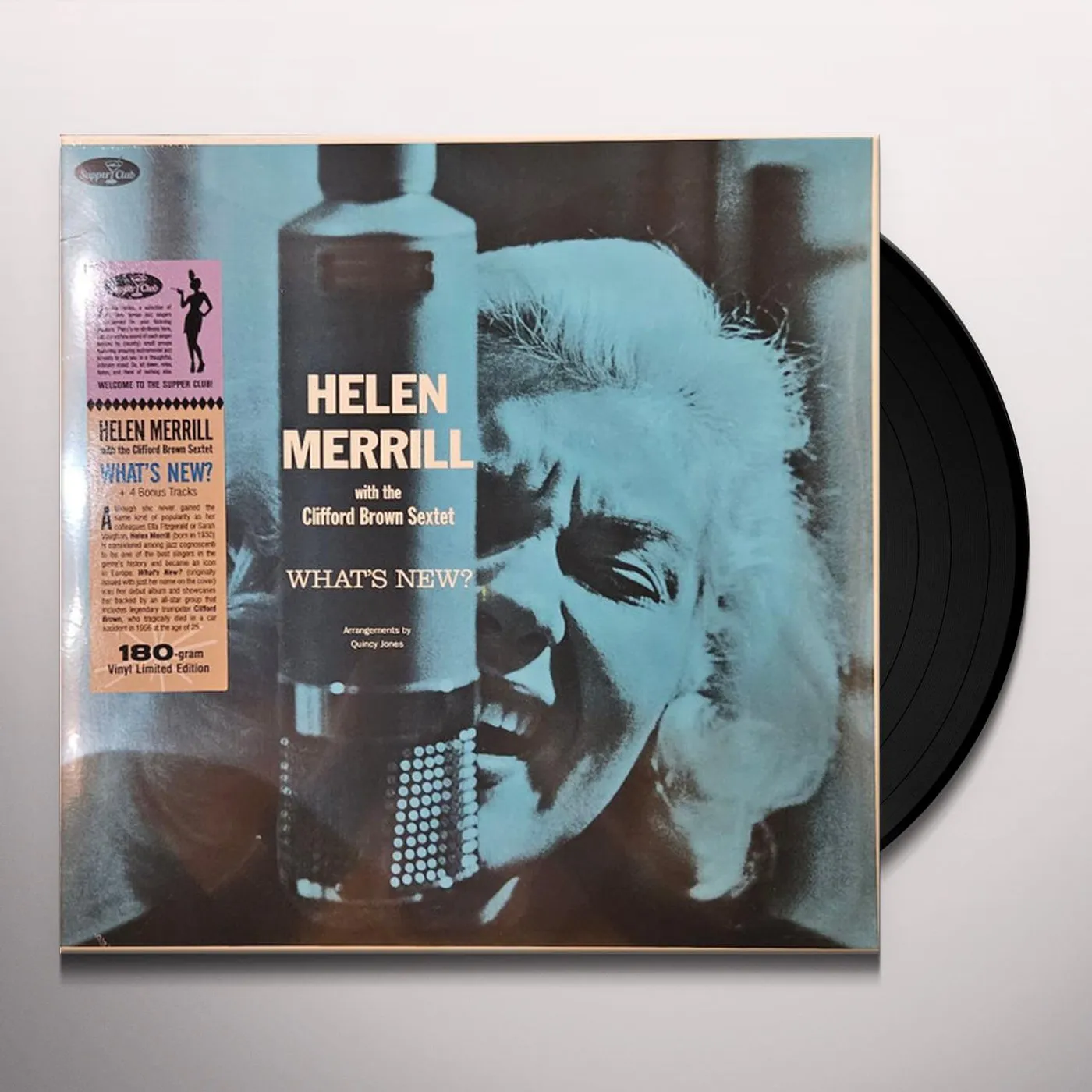 Helen Merrill What's New (With The Clifford Brown Sextet) Vinyl Record