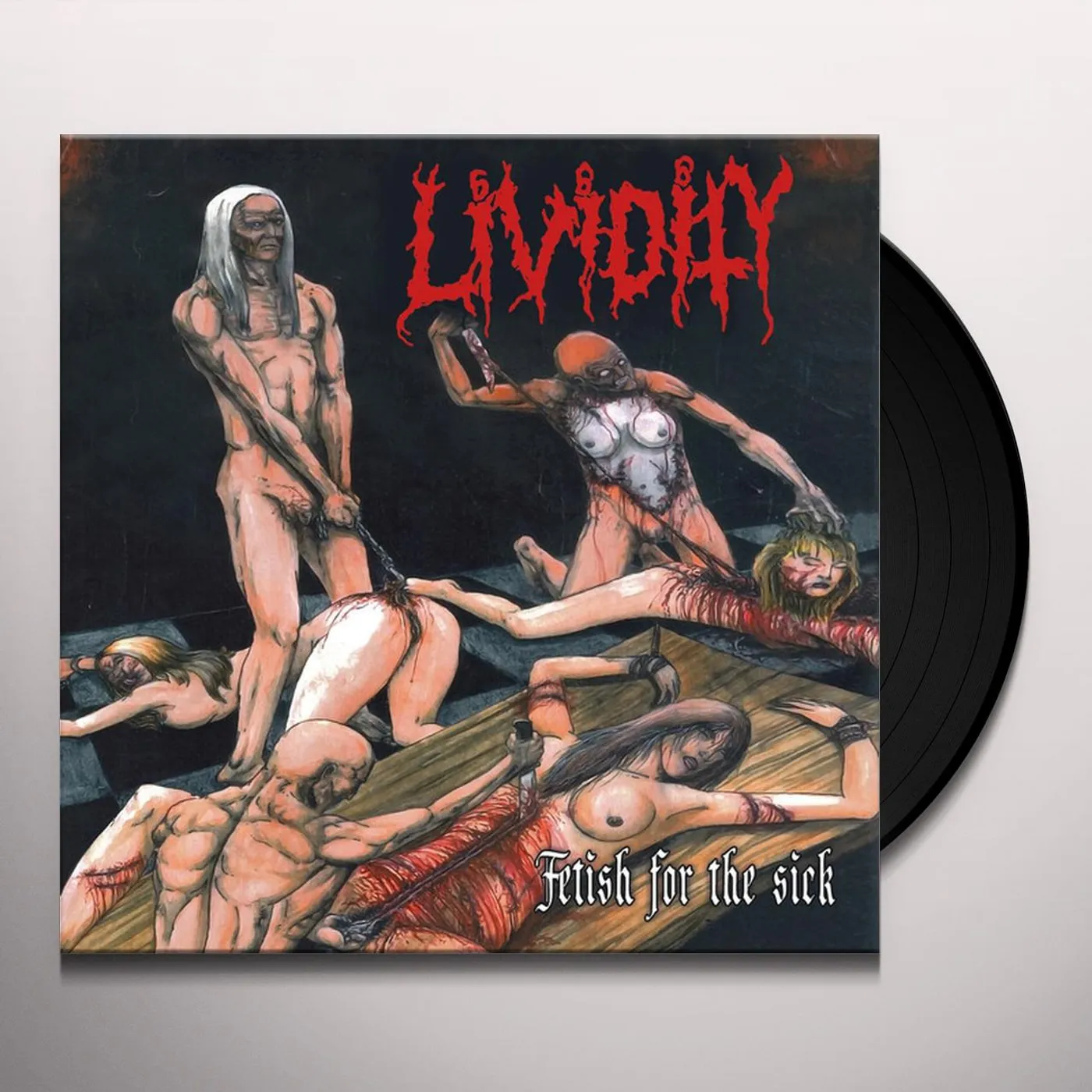 Lividity FETISH FOR THE SICK / REJOICE IN MORBIDITY (IMPORT) Vinyl Record