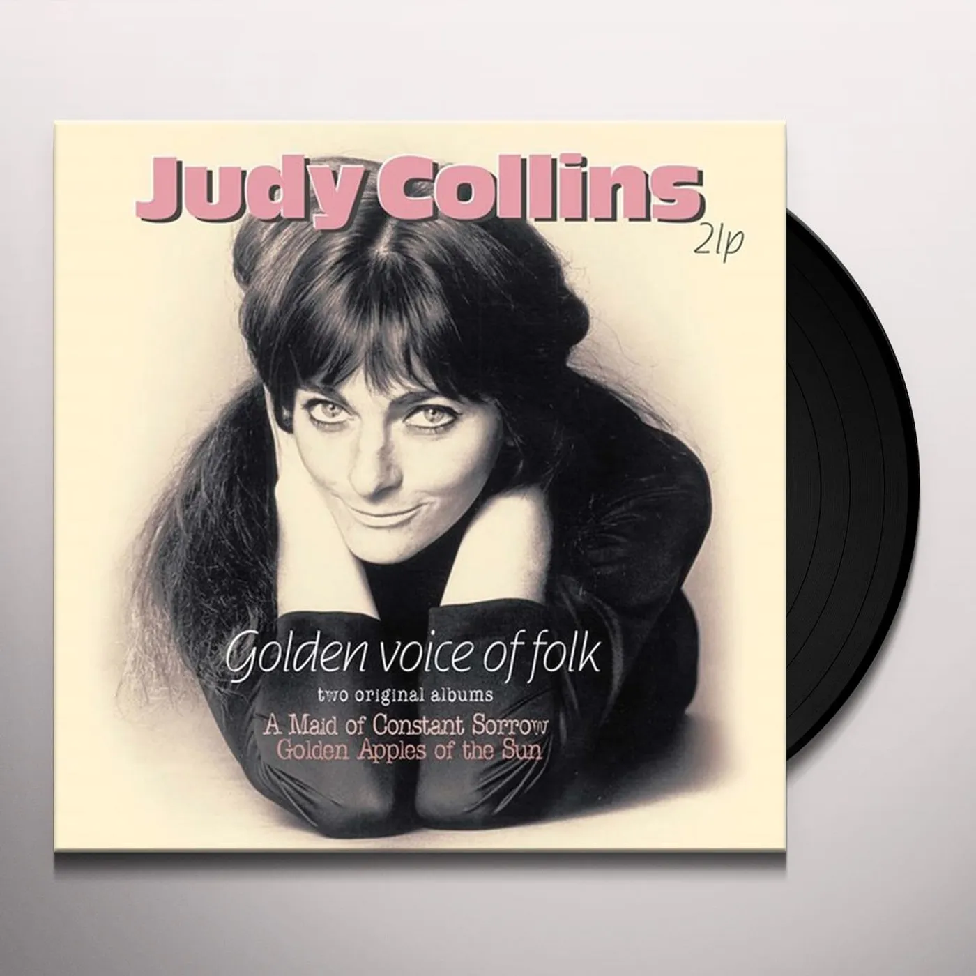 Judy Collins GOLDEN VOICE OF FOLK: TWO ORIGINAL ALBUMS Vinyl Record
