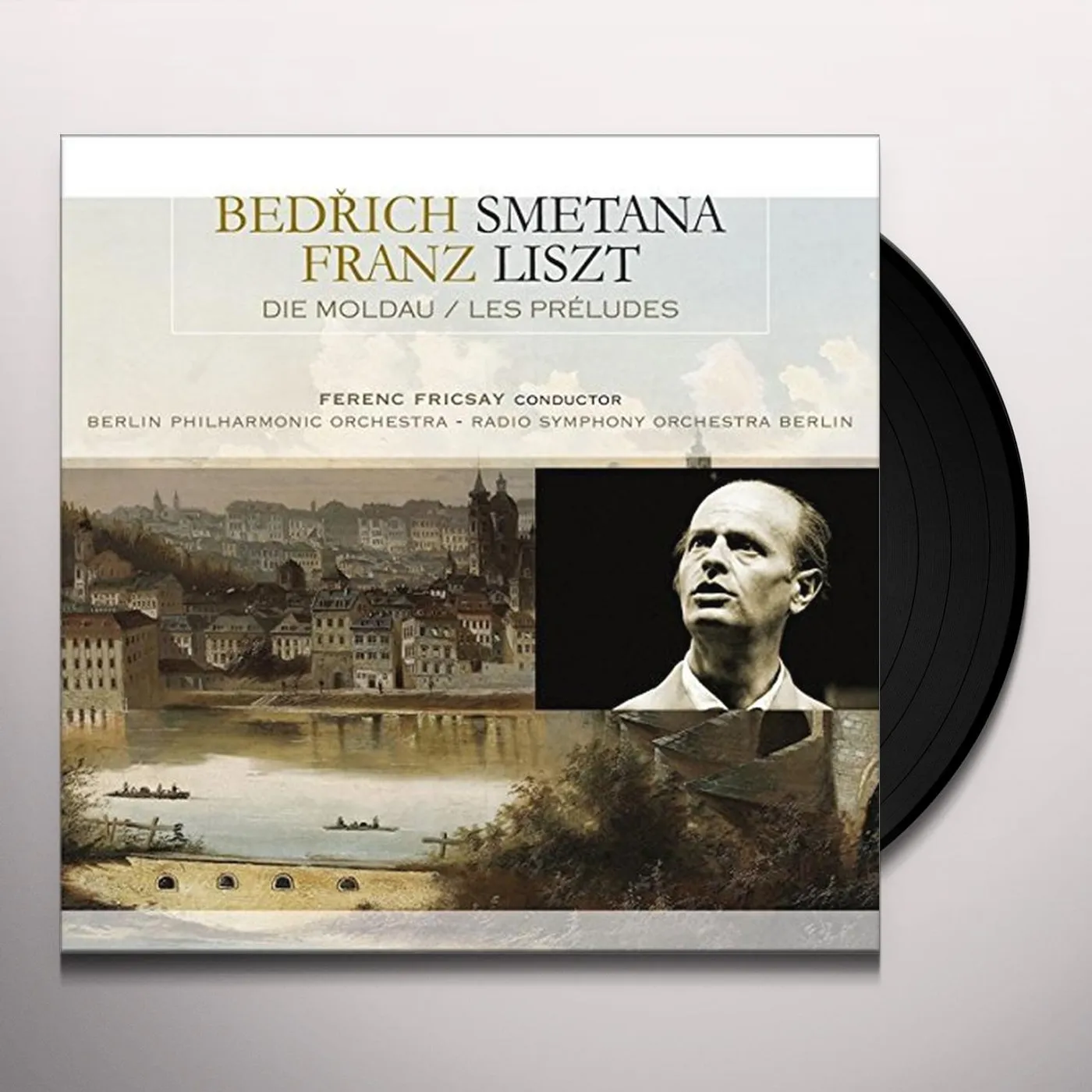 Bedrich Smetana DIE MOLDAU / LES PRELUDES Vinyl Record
