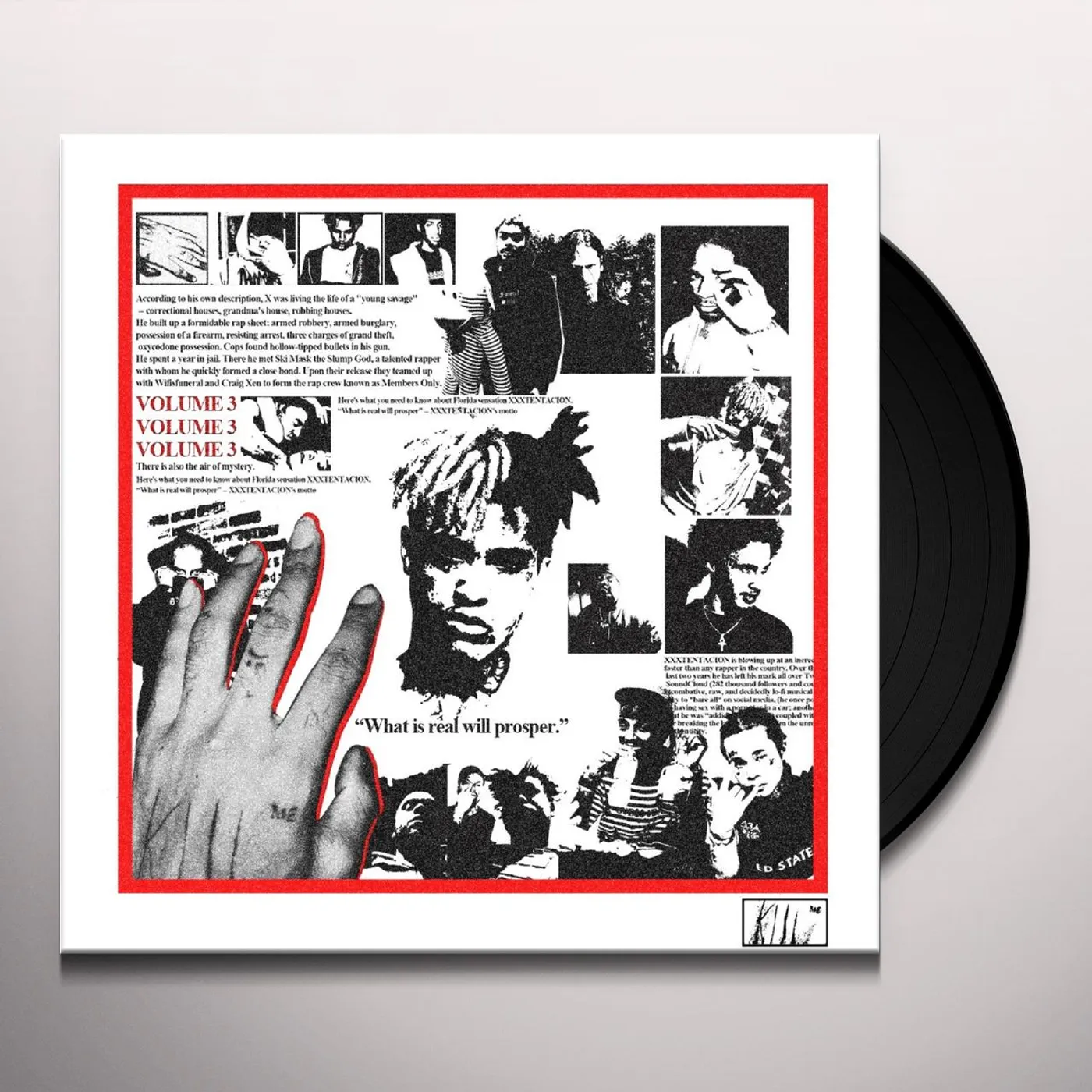 XXXTENTACION PRESENTS: MEMBERS ONLY VOL. 3 Vinyl Record
