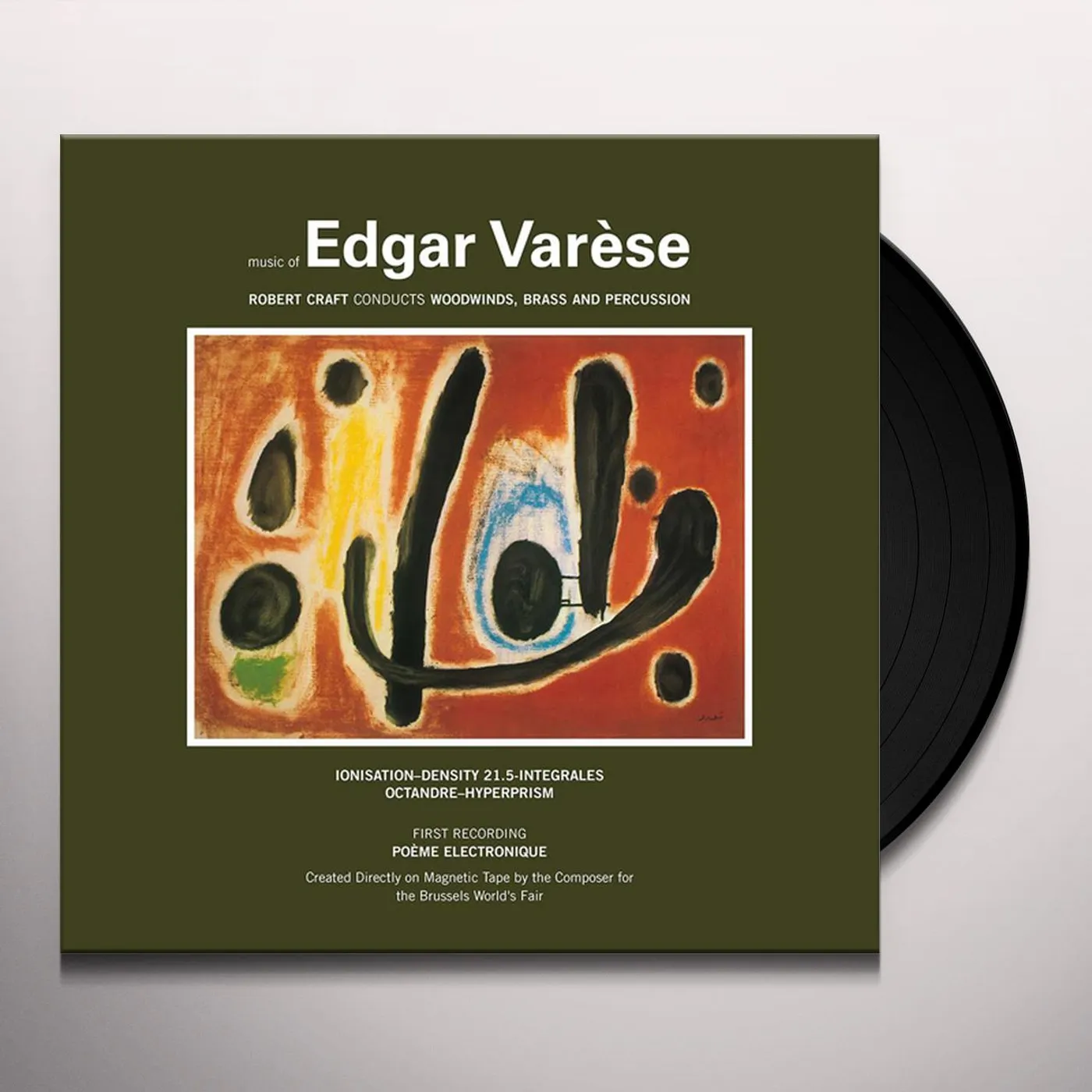 Edgard Varèse MUSIC OF EDGAR VARESE 1 Vinyl Record