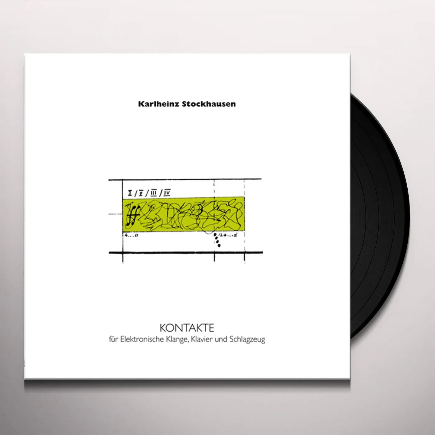 Karlheinz Stockhausen Kontakte Vinyl Record