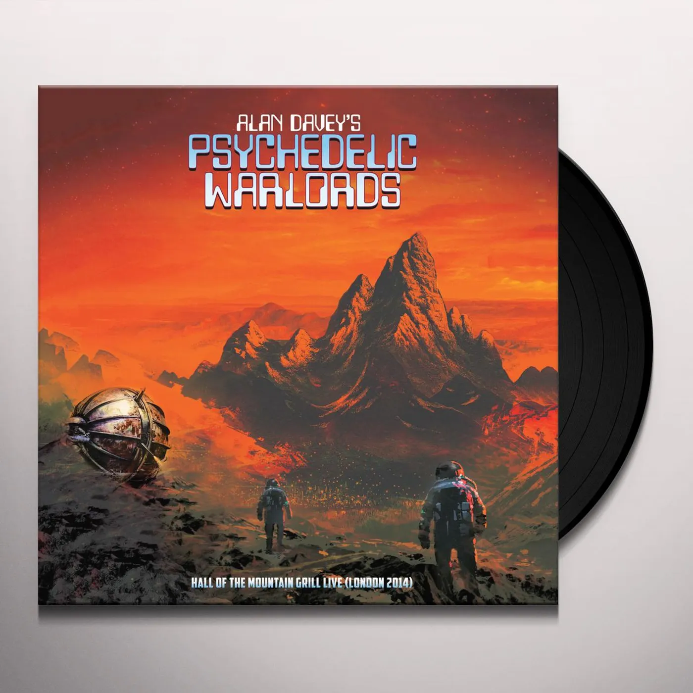 Alan Davey Hall Of The Mountain Grill Live (London 2014) Vinyl Record