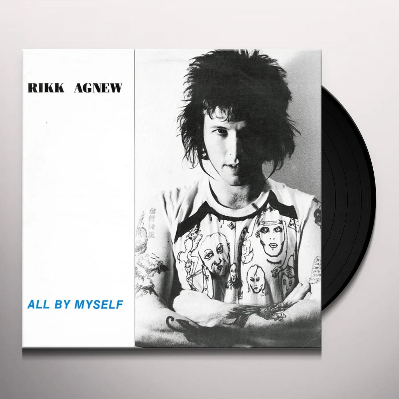 Rikk Agnew All By Myself Vinyl Record