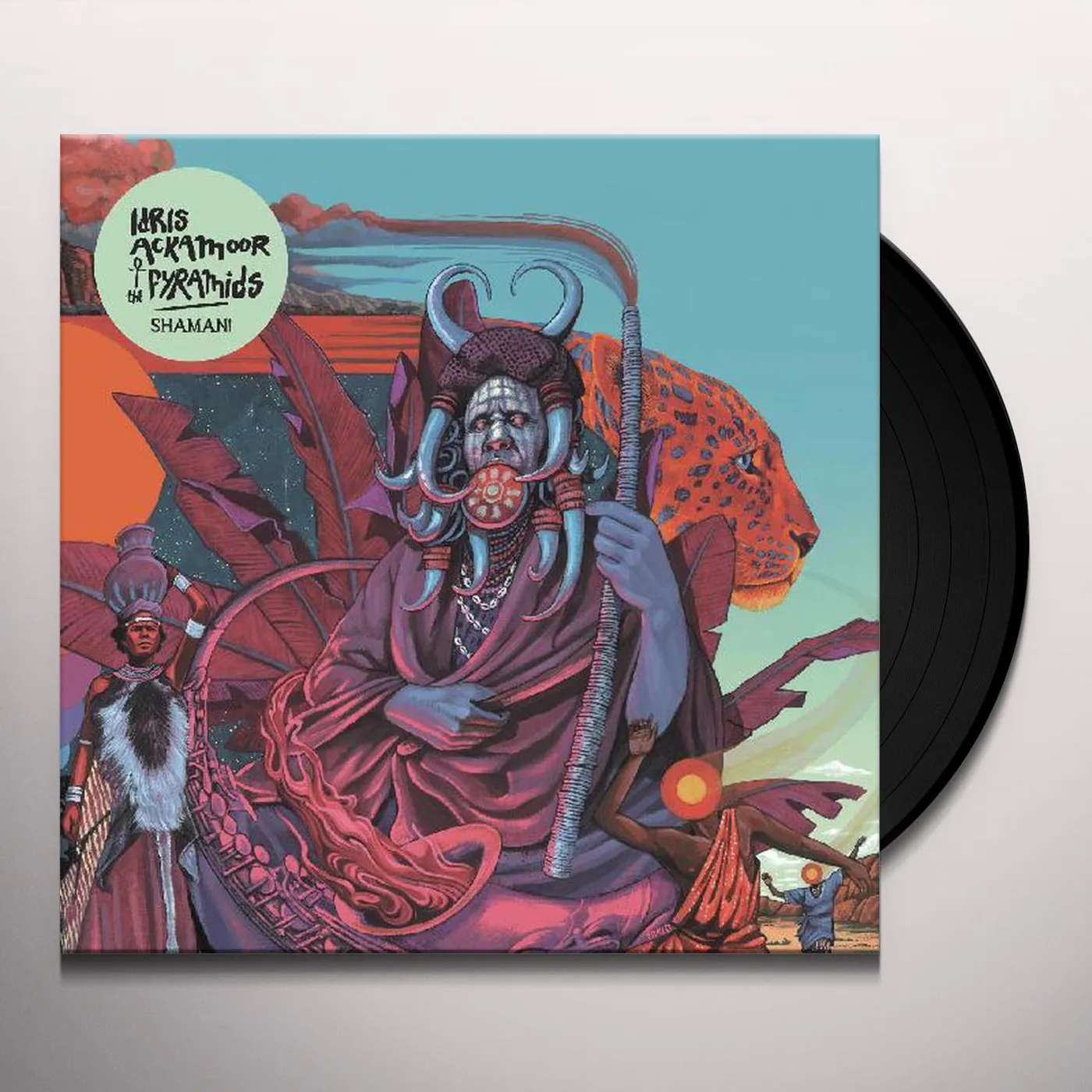 Idris Ackamoor & The Pyramids Shaman! Vinyl Record
