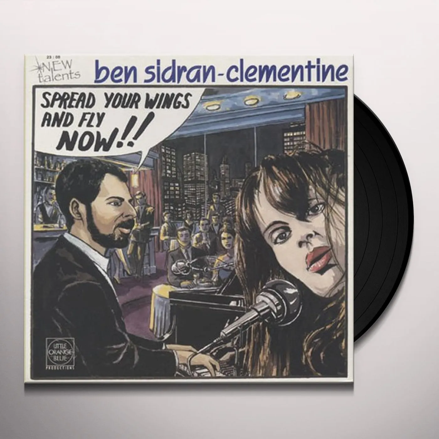 Clementine & Ben Sidran SPREAD YOUR WINGS & FLY NOW Vinyl Record