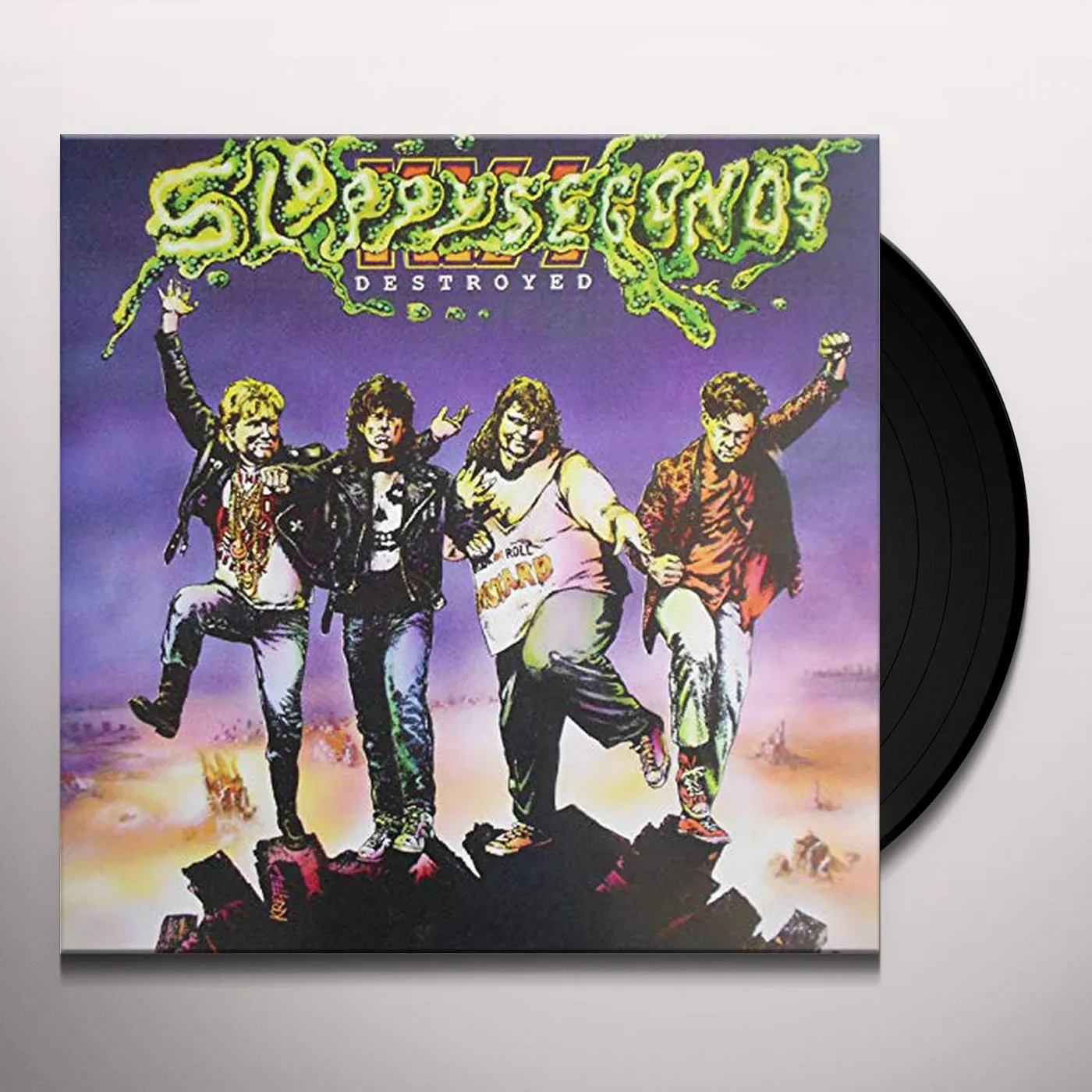 Sloppy Seconds Destroyed Vinyl Record