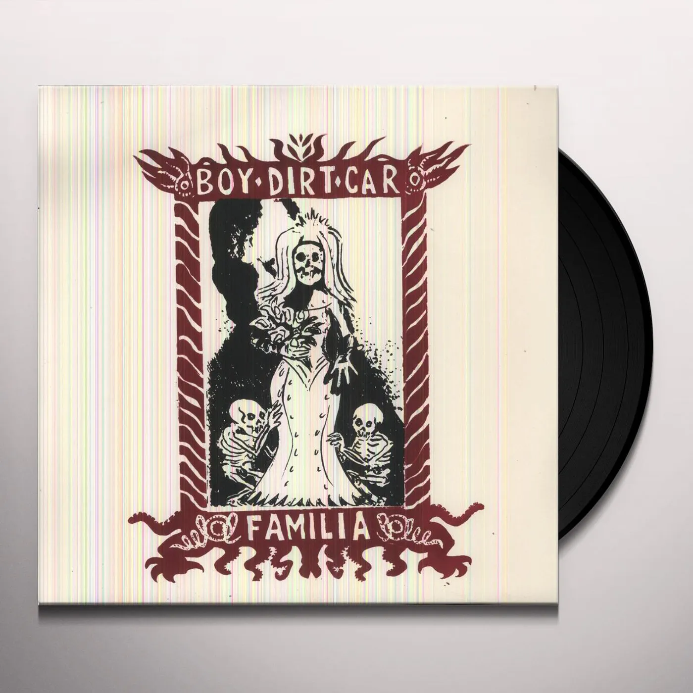 Boy Dirt Car FAMILIA Vinyl Record