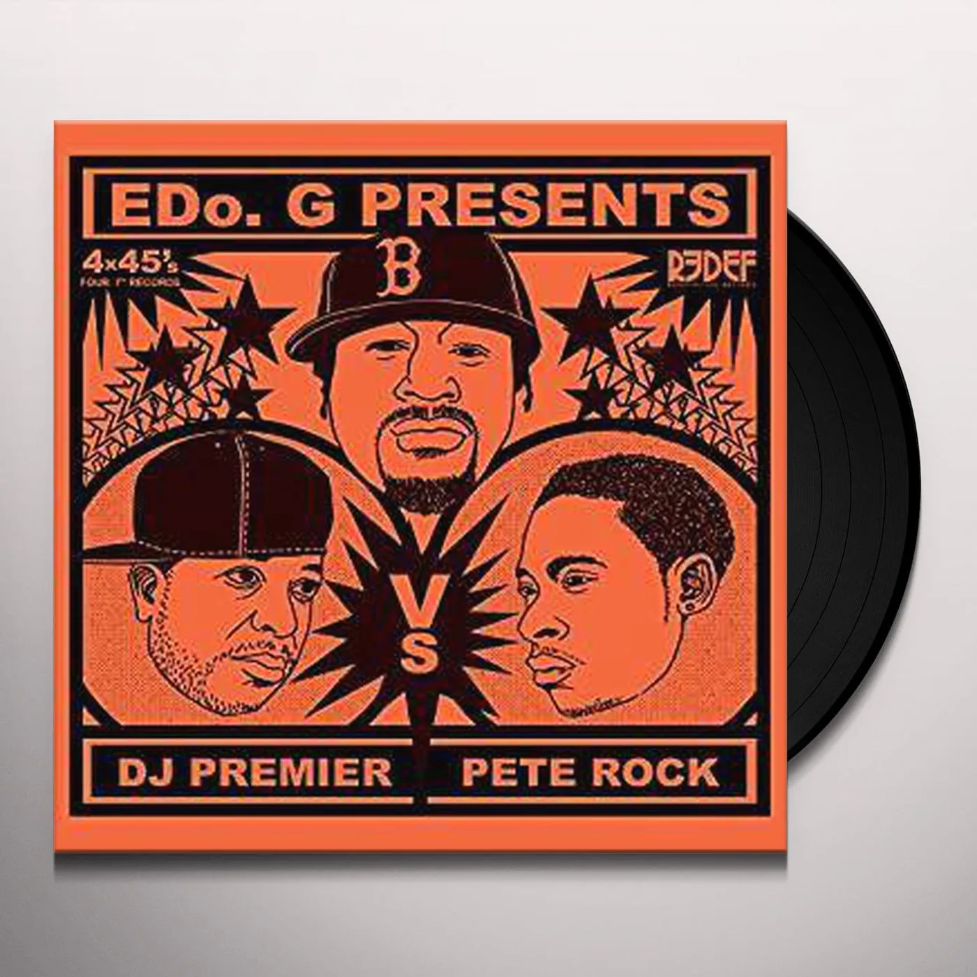 Edo. G PETE ROCK VS. DJ PREMIER (4X45 SET) Vinyl Record
