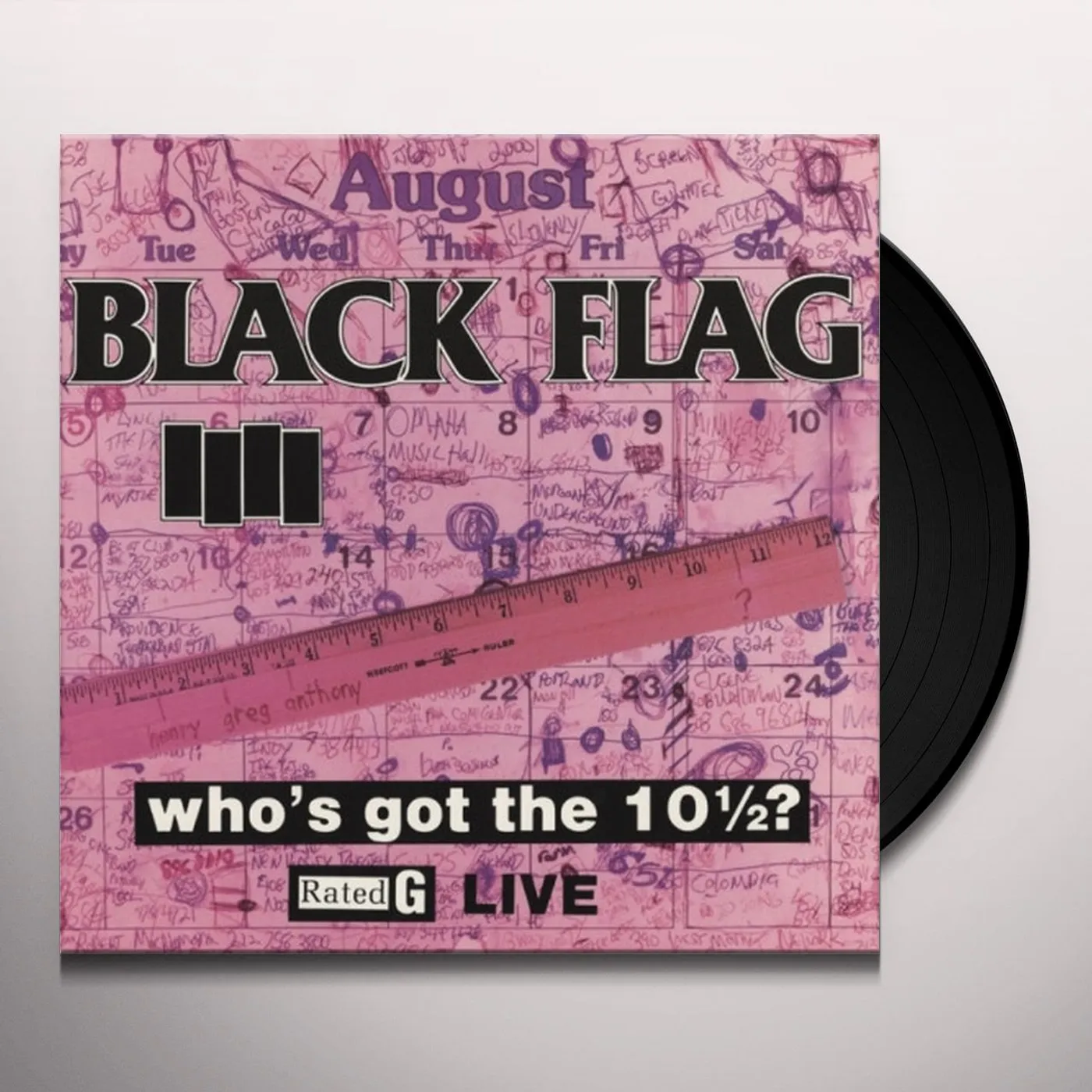 Black Flag WHO'S GOT THE 10 1/2: LIVE Vinyl Record