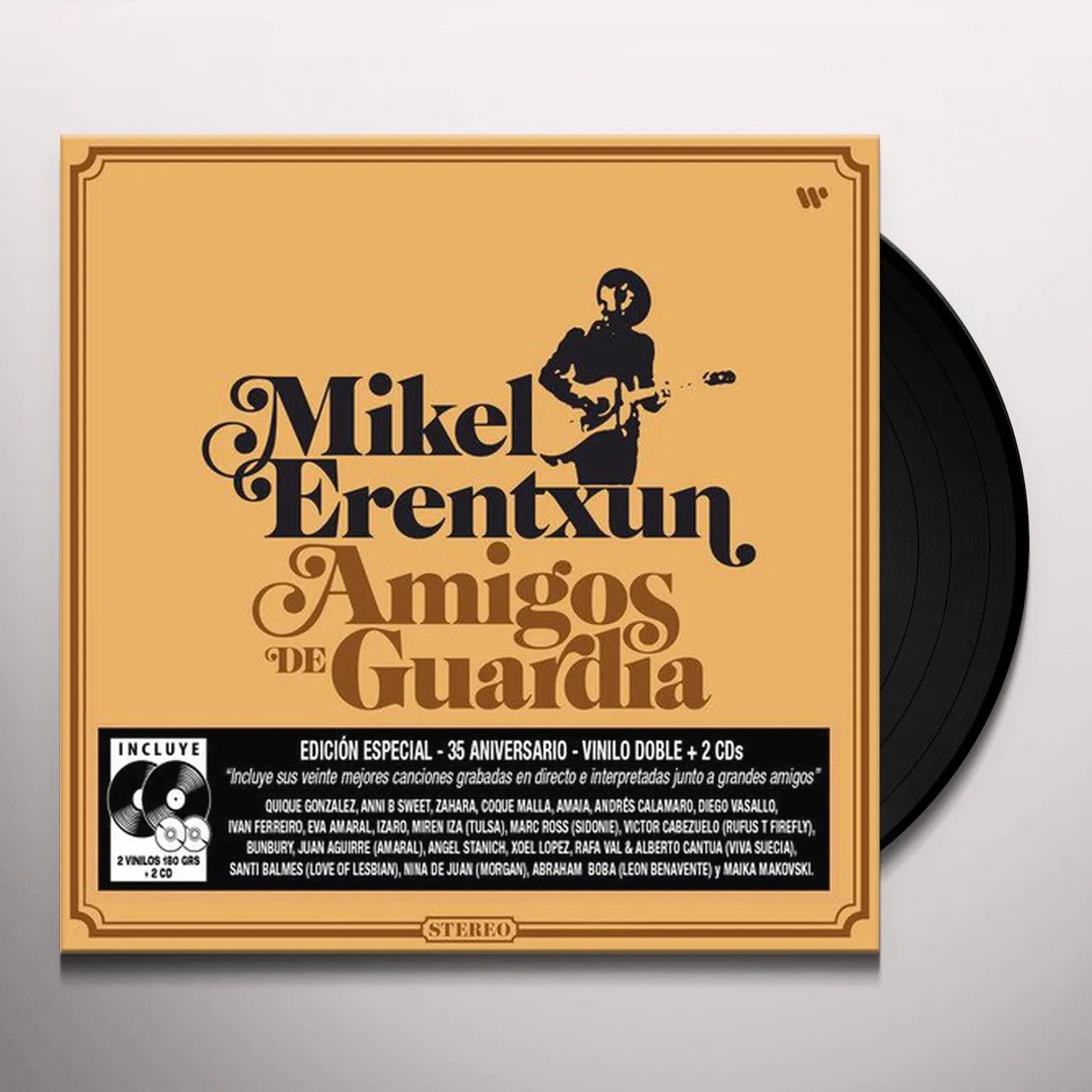 Mikel Erentxun Amigos de Guardia Vinyl Record