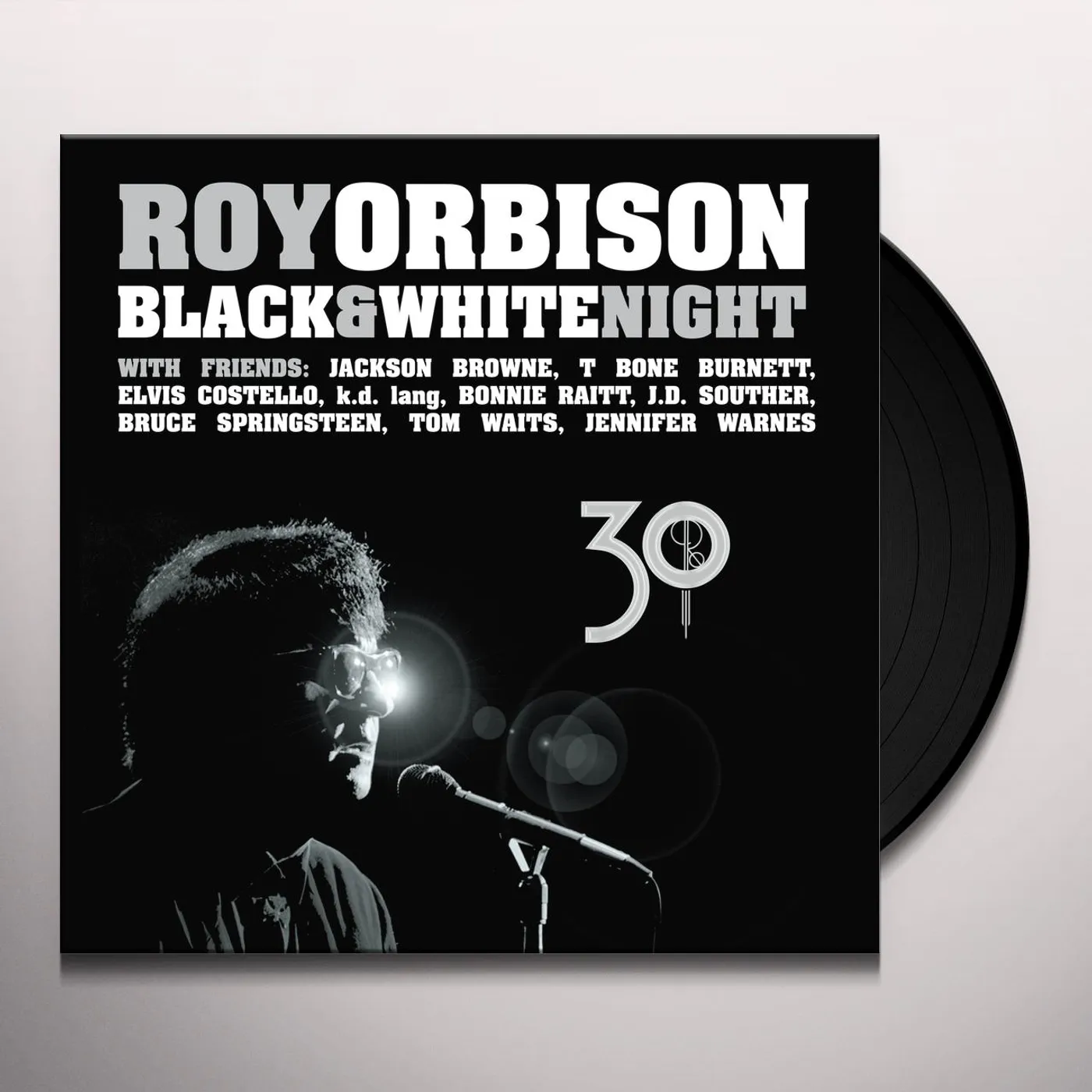 Roy Orbison BLACK & WHITE NIGHT 30 (2 LP) (150G/DL INSERT) Vinyl Record