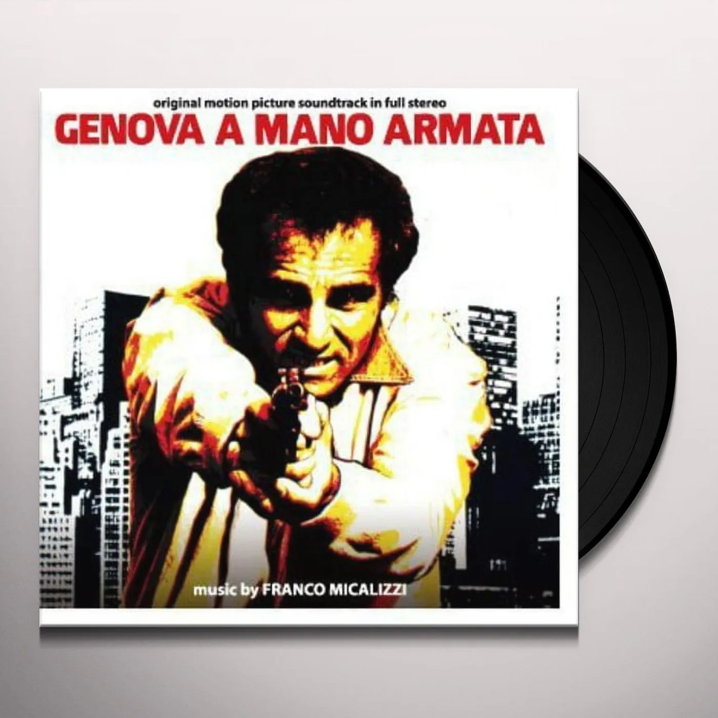 Franco Micalizzi GENOVA A MANO ARMATA - Original Soundtrack Vinyl Record