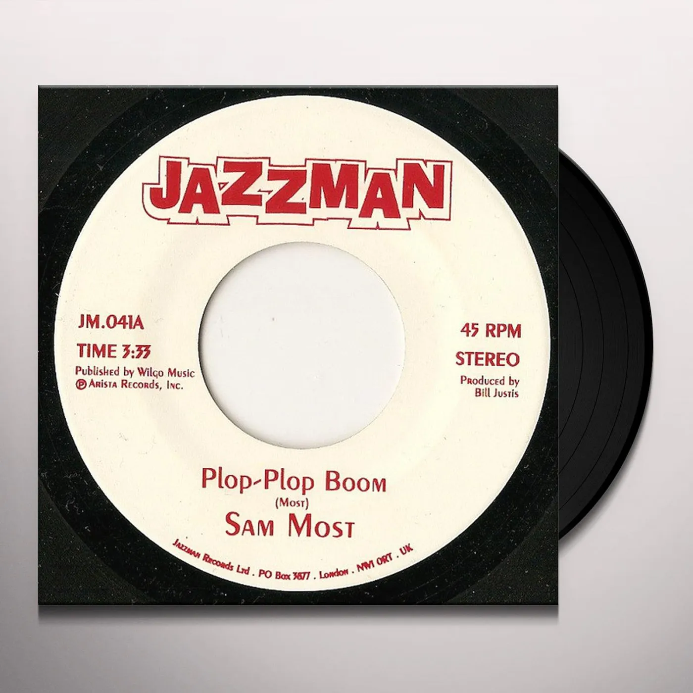 Sam Most PLOP PLOP BOOM/JUNGLE FANTASY Vinyl Record