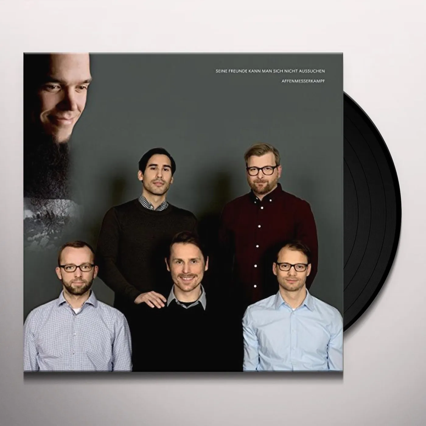 Affenmesserkampf SEINE FREUNDE KANN MAN Vinyl Record