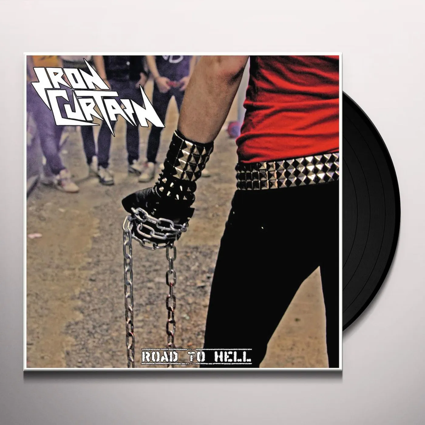 Iron Curtain Road to hell Vinyl Record