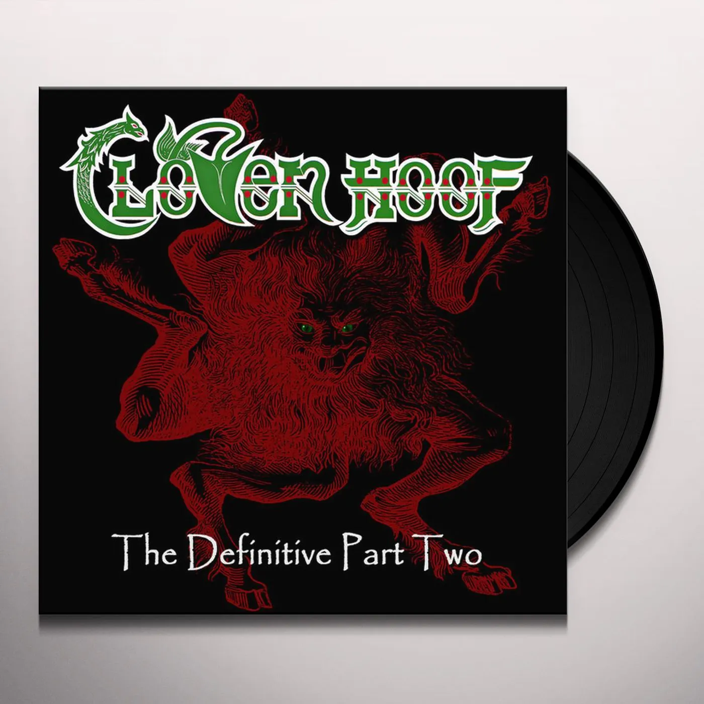 Cloven Hoof DEFINITIVE PART TWO (OXBLOOD VINYL) Vinyl Record