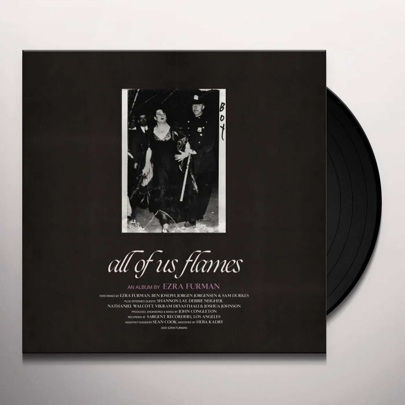 Ezra Furman ALL US FLAMES Vinyl Record