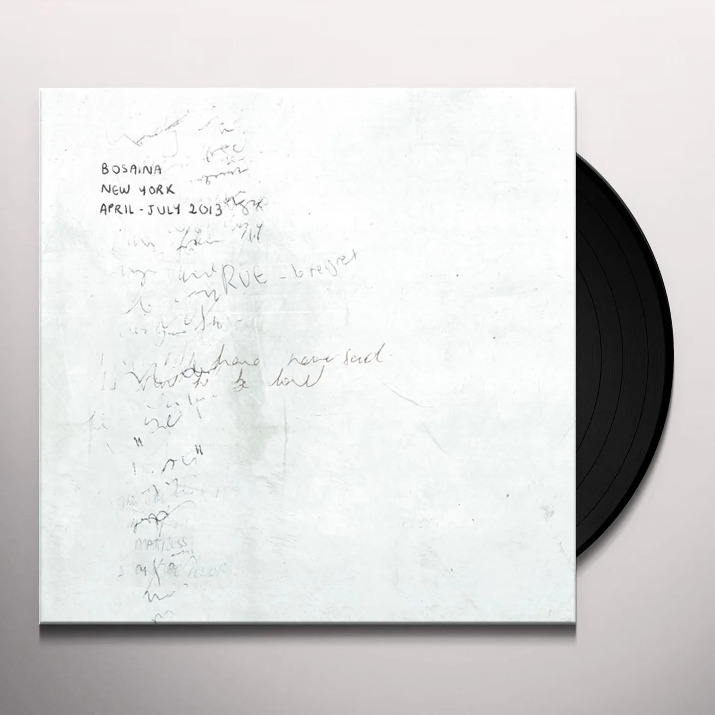 Bosaina NEW YORK APRIL-JULY 2013 / TWO NAMES UPON SHORE Vinyl Record