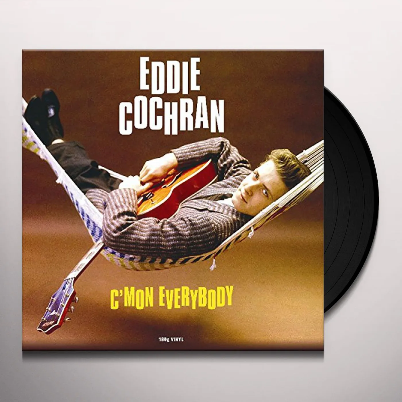 Eddie Cochran C'MON EVERYBODY Vinyl Record