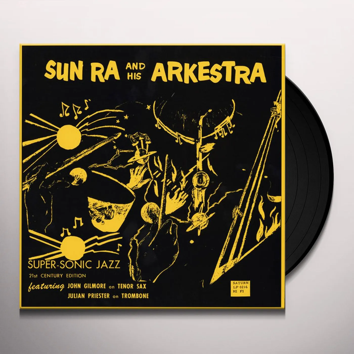 Super-Sonic JSun Razz Vinyl Record