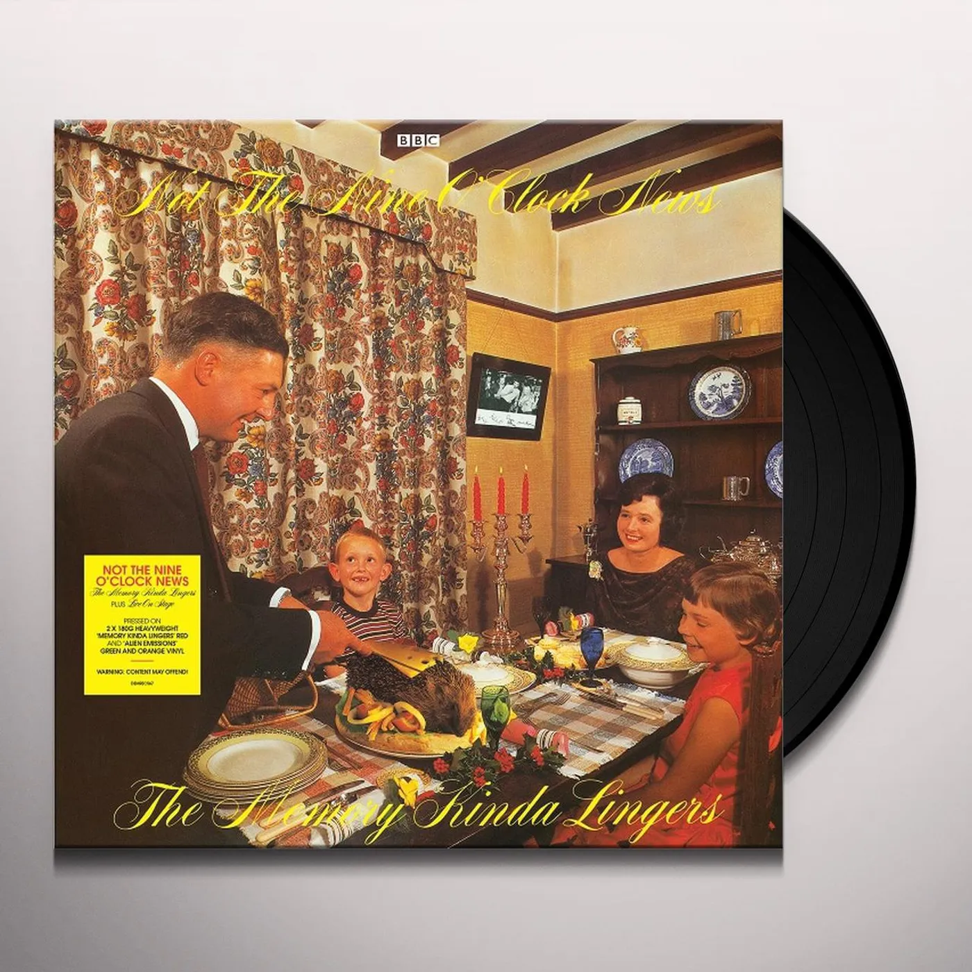 Not The Nine O'Clock News MEMORY KINDA LINGERS Vinyl Record