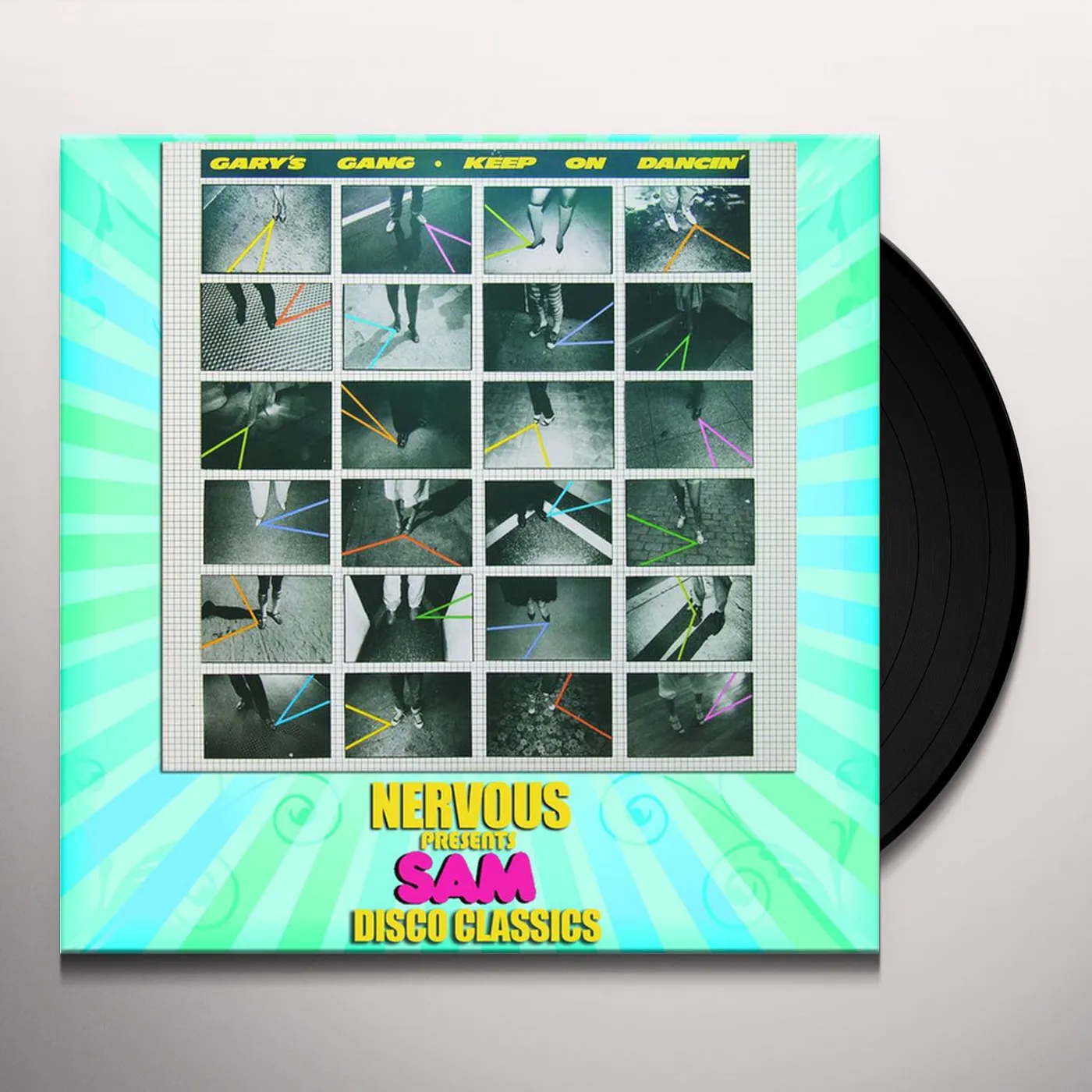 Gary's Gang KEEP ON DANCING Vinyl Record