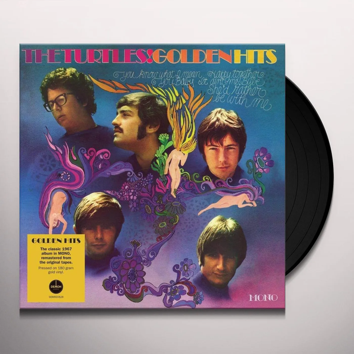 The Turtles GOLDEN HITS (180G/GOLD VINYL) Vinyl Record