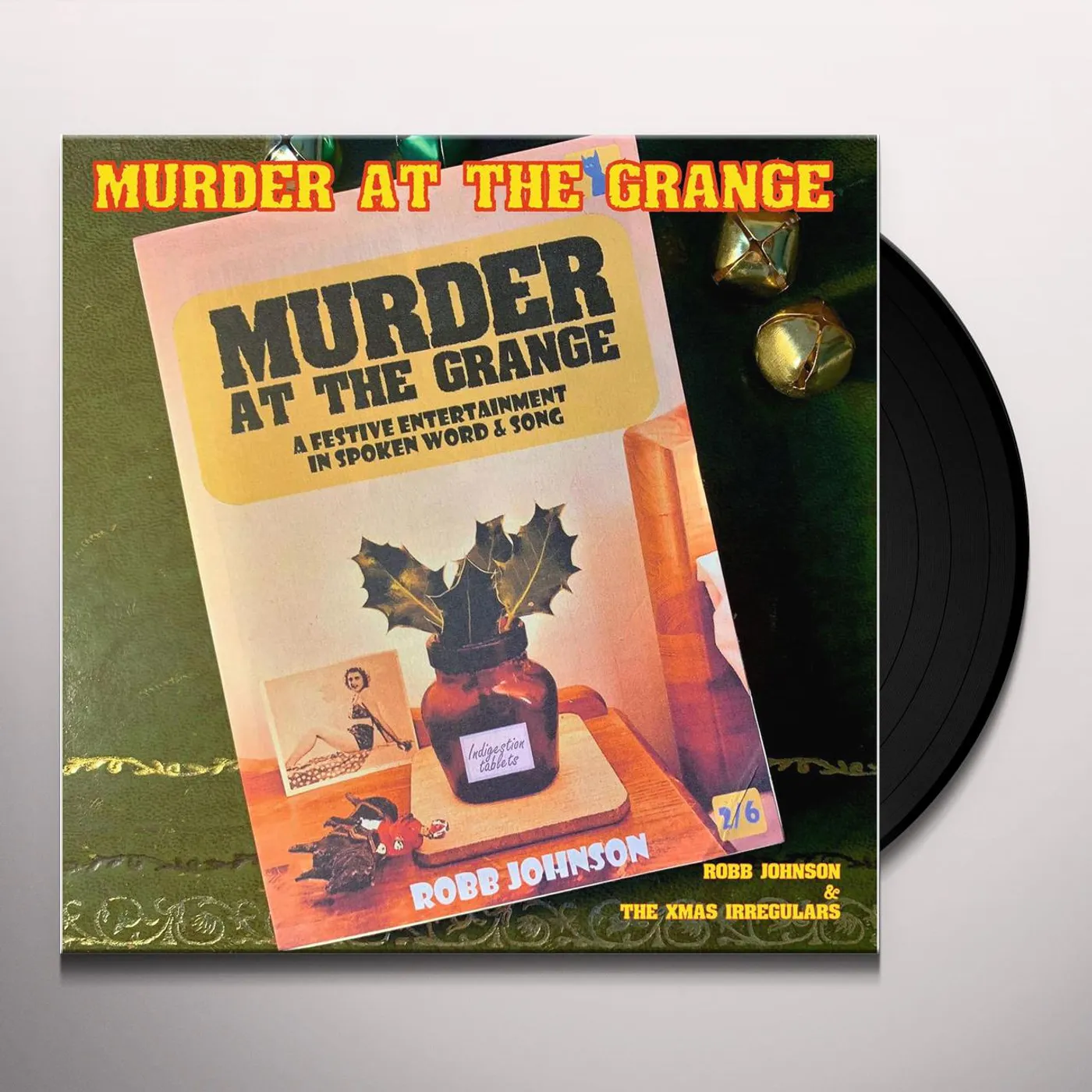 Robb Johnson & the Irregulars MURDER AT THE GRANGE Vinyl Record