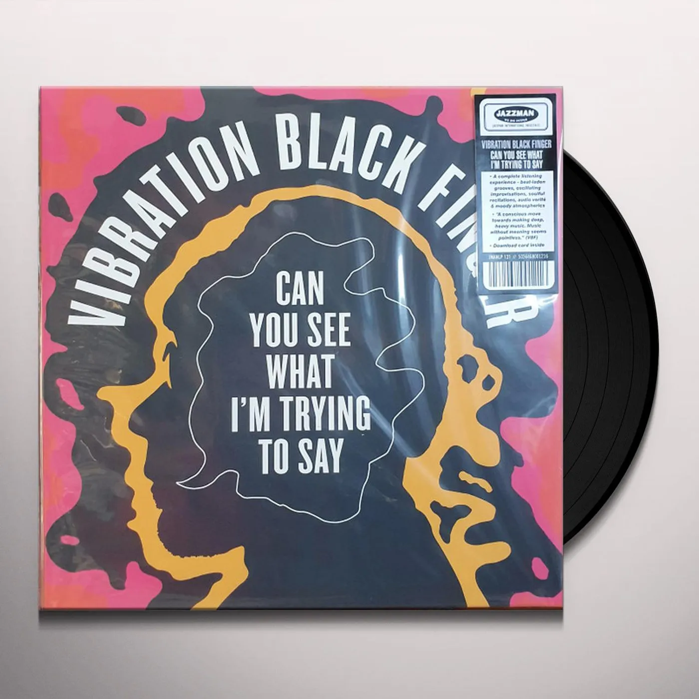 Vibration Black Finger Can You See What I'm Trying to Say Vinyl Record