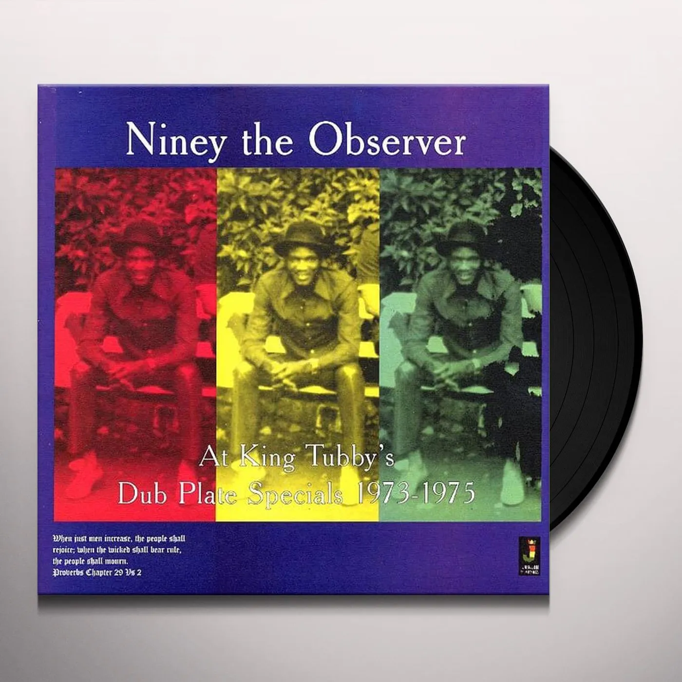 Niney The Observer AT KING TUBBYS Vinyl Record
