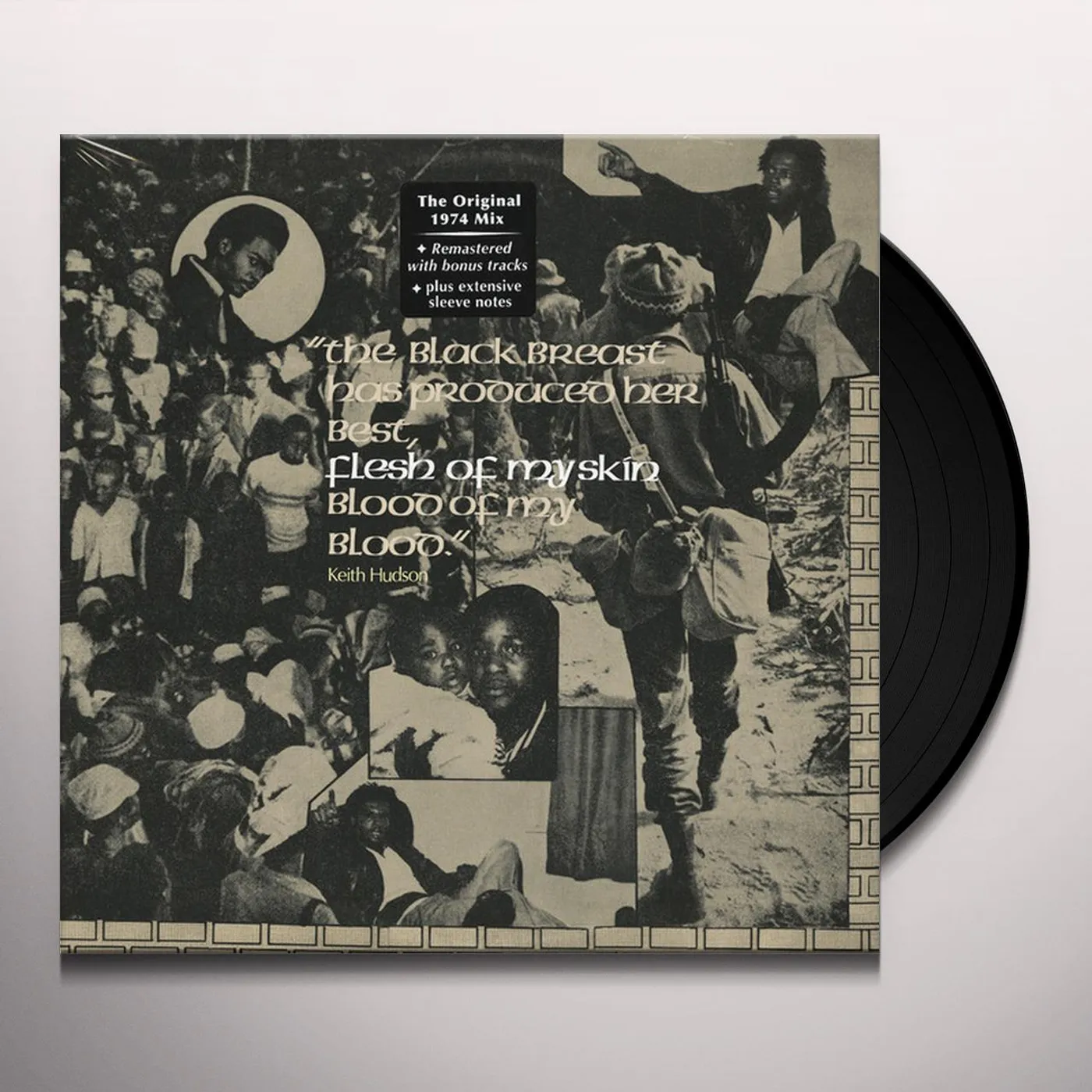 Keith Hudson FLESH OF MY SKIN Vinyl Record