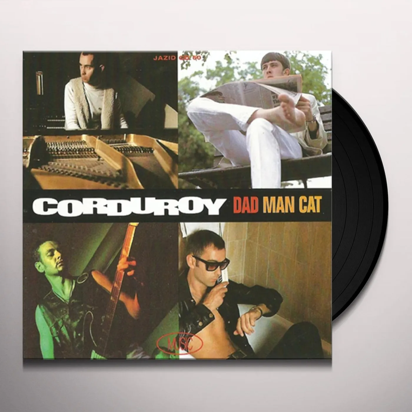 Corduroy Dad Man Cat Vinyl Record